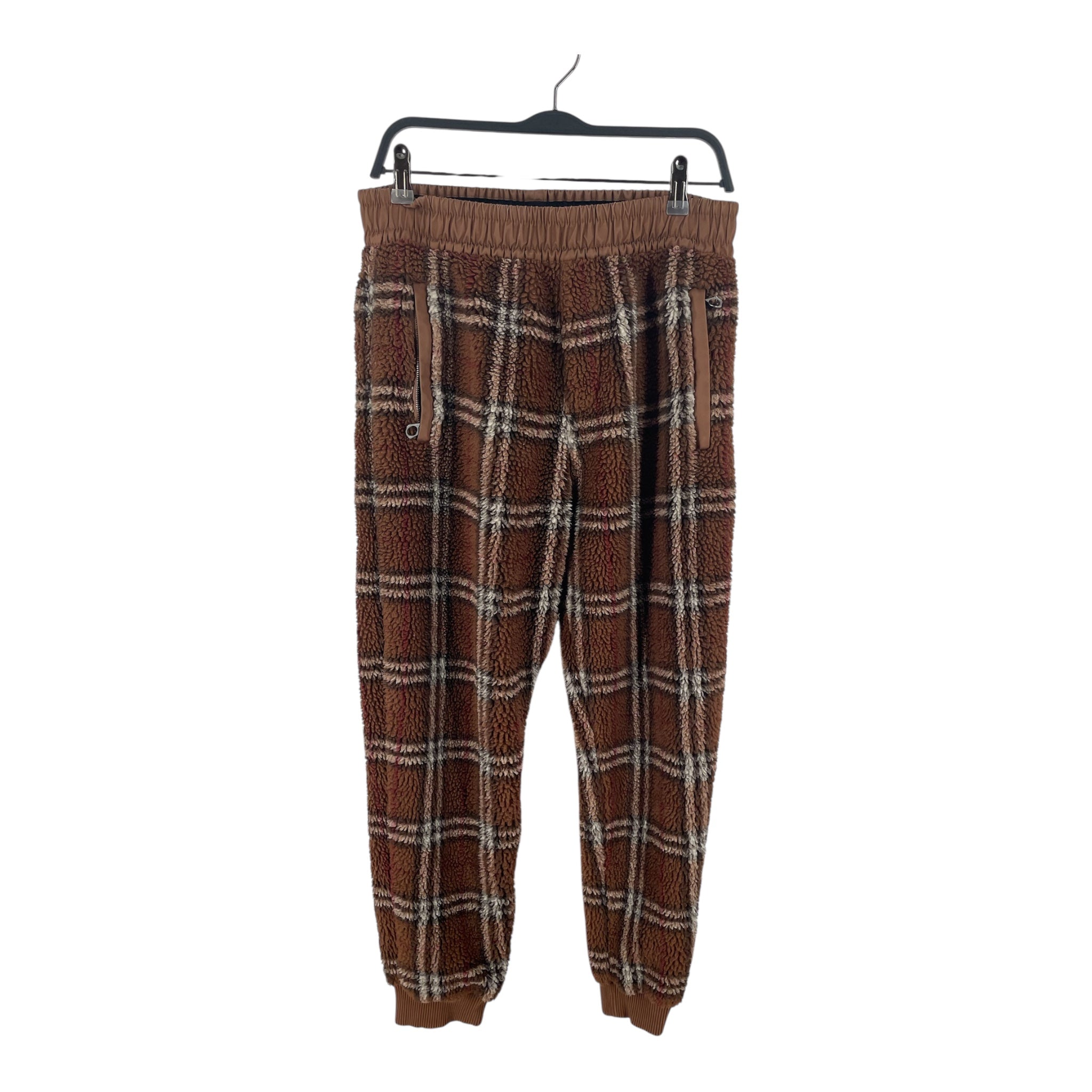 BURBERRY LONDON/Pants/M/Polyester/BRW/Plaid/sherpa joggers view 1
