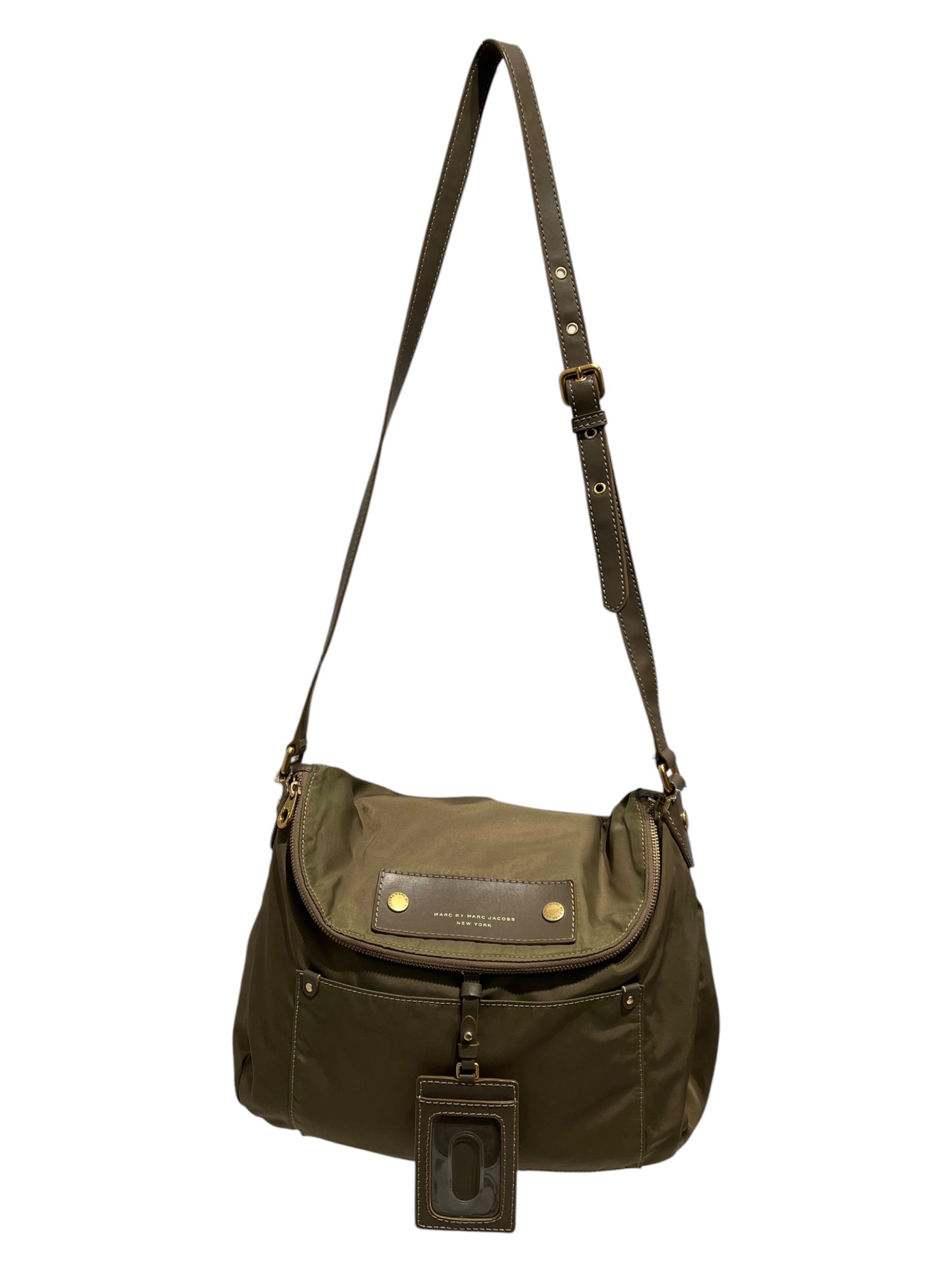 MARC BY MARC JACOBS/Cross Body Bag/Nylon/KHK/ view 1
