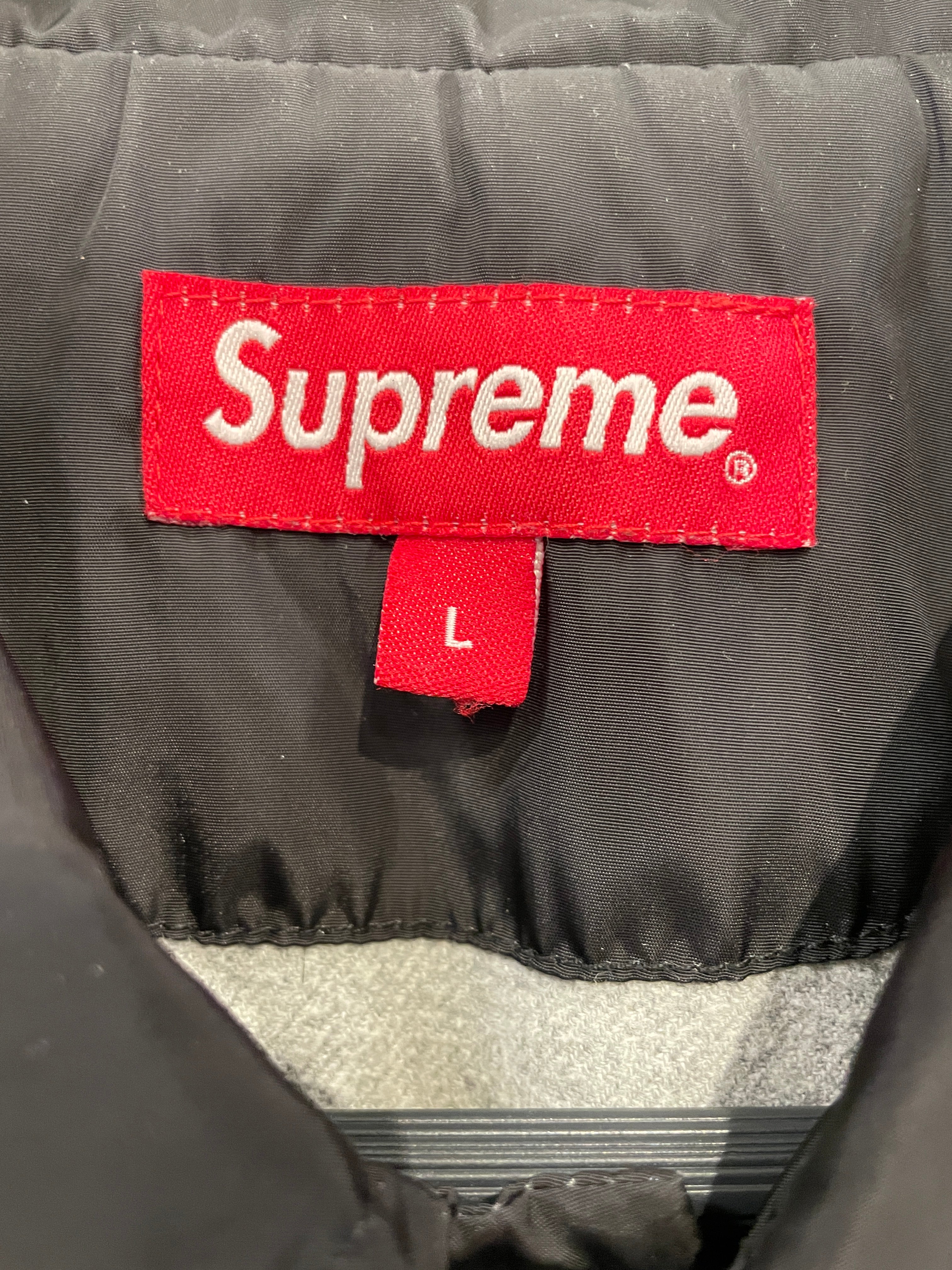 Supreme/Jacket/L/Nylon/BLK/Graphic/ view 3