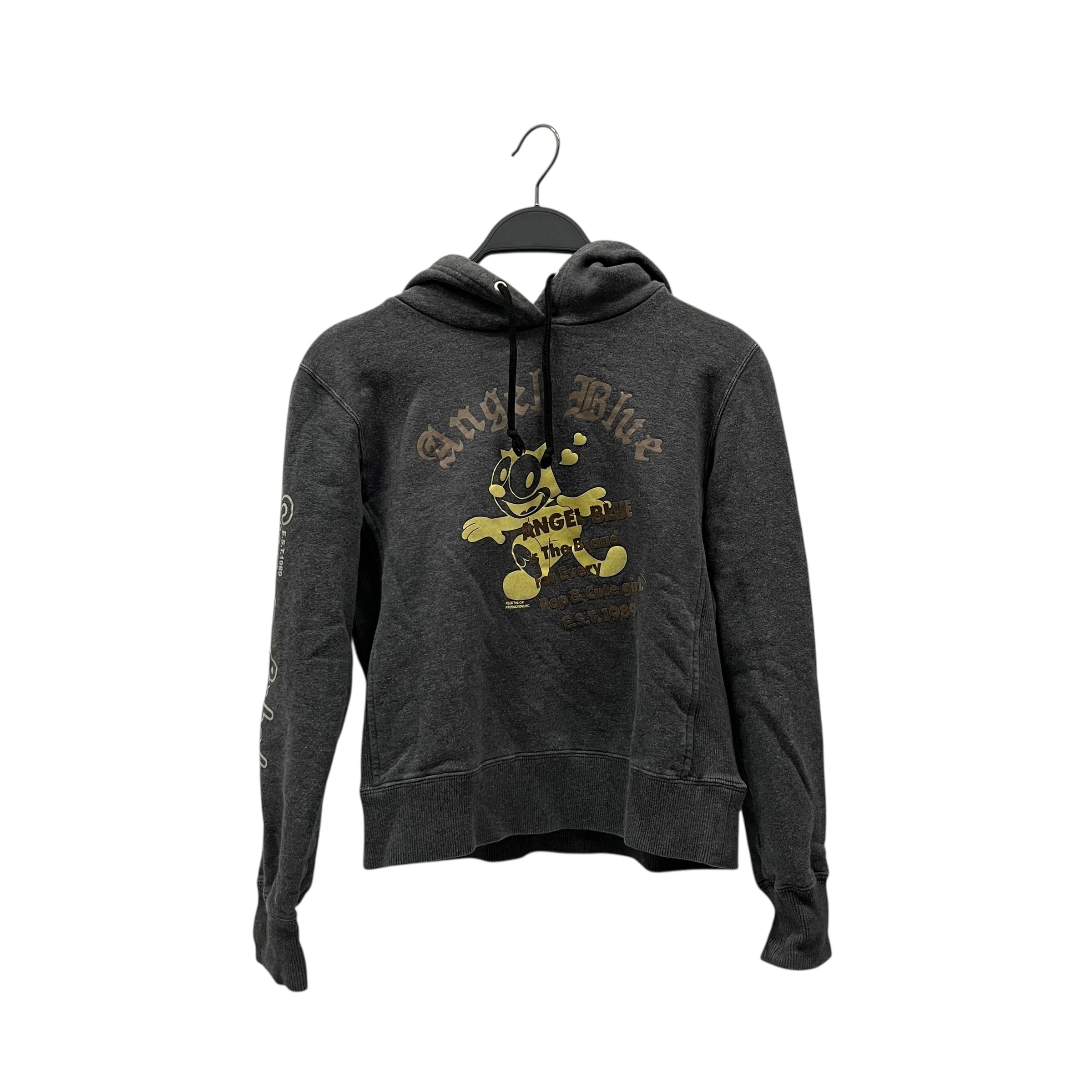 Angel Blue/Hoodie/XS/Cotton/GRY/felix the cat view 1