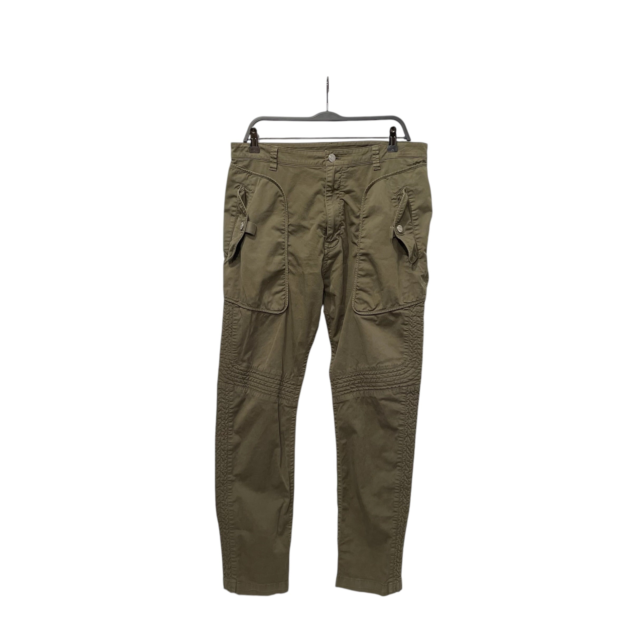Helmut Lang/Pants/33/Cotton/GRN/pockets view 1