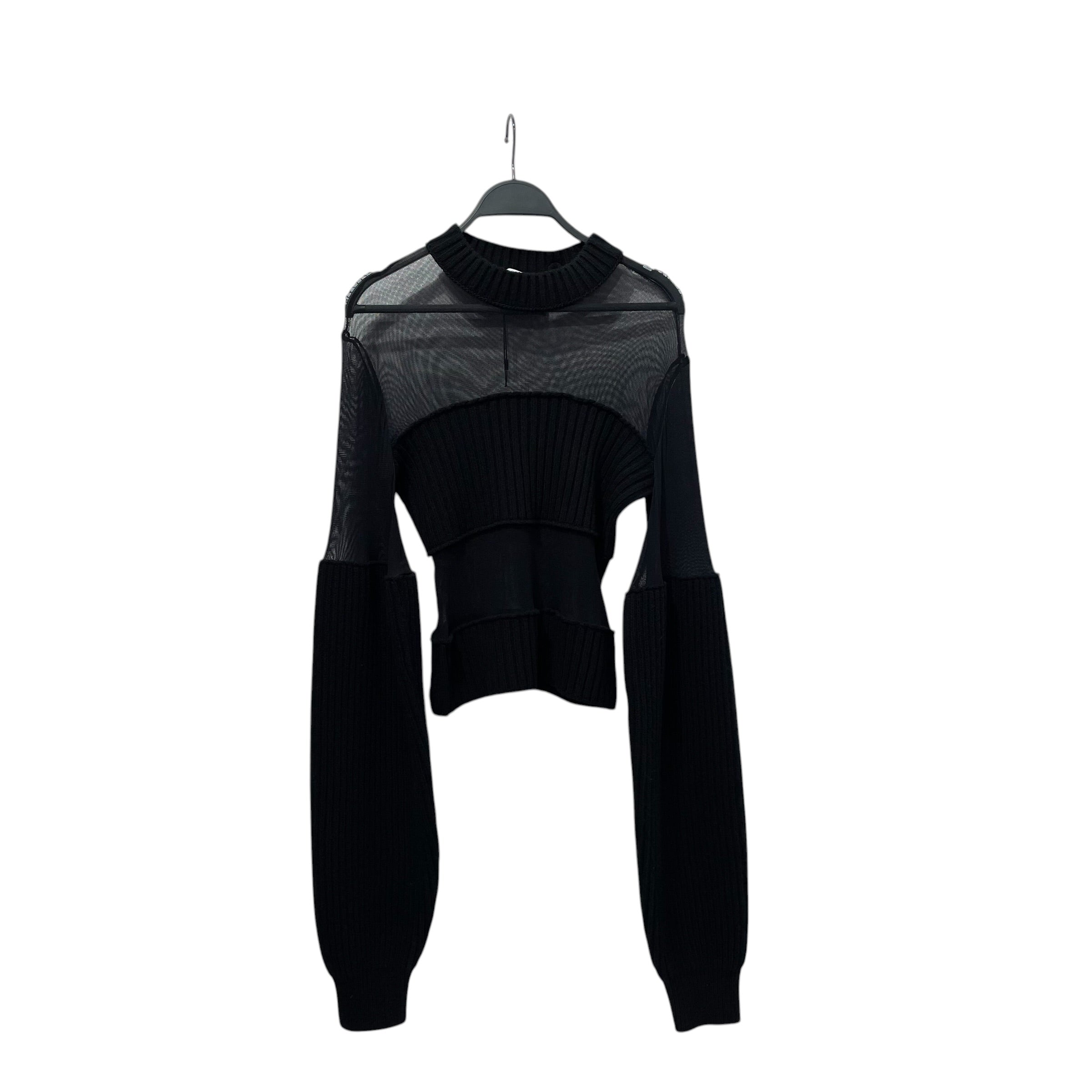 Jean Paul Gaultier/Sweater/L/Cotton/BLK/ view 1
