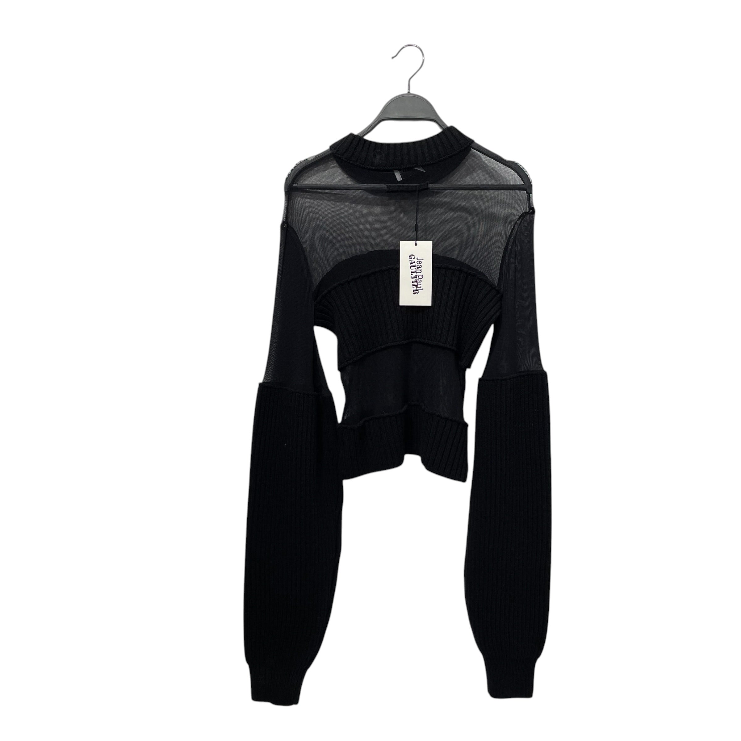 Jean Paul Gaultier/Sweater/L/Cotton/BLK/ view 2