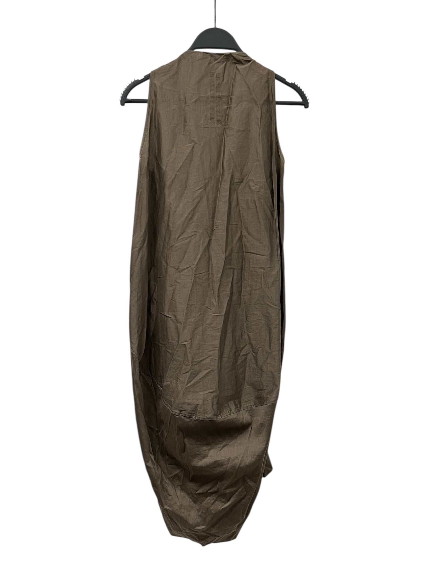 Rick Owens/Dress/6/Cotton/KHK/Midi Length/VICIOUS DRESS view 2
