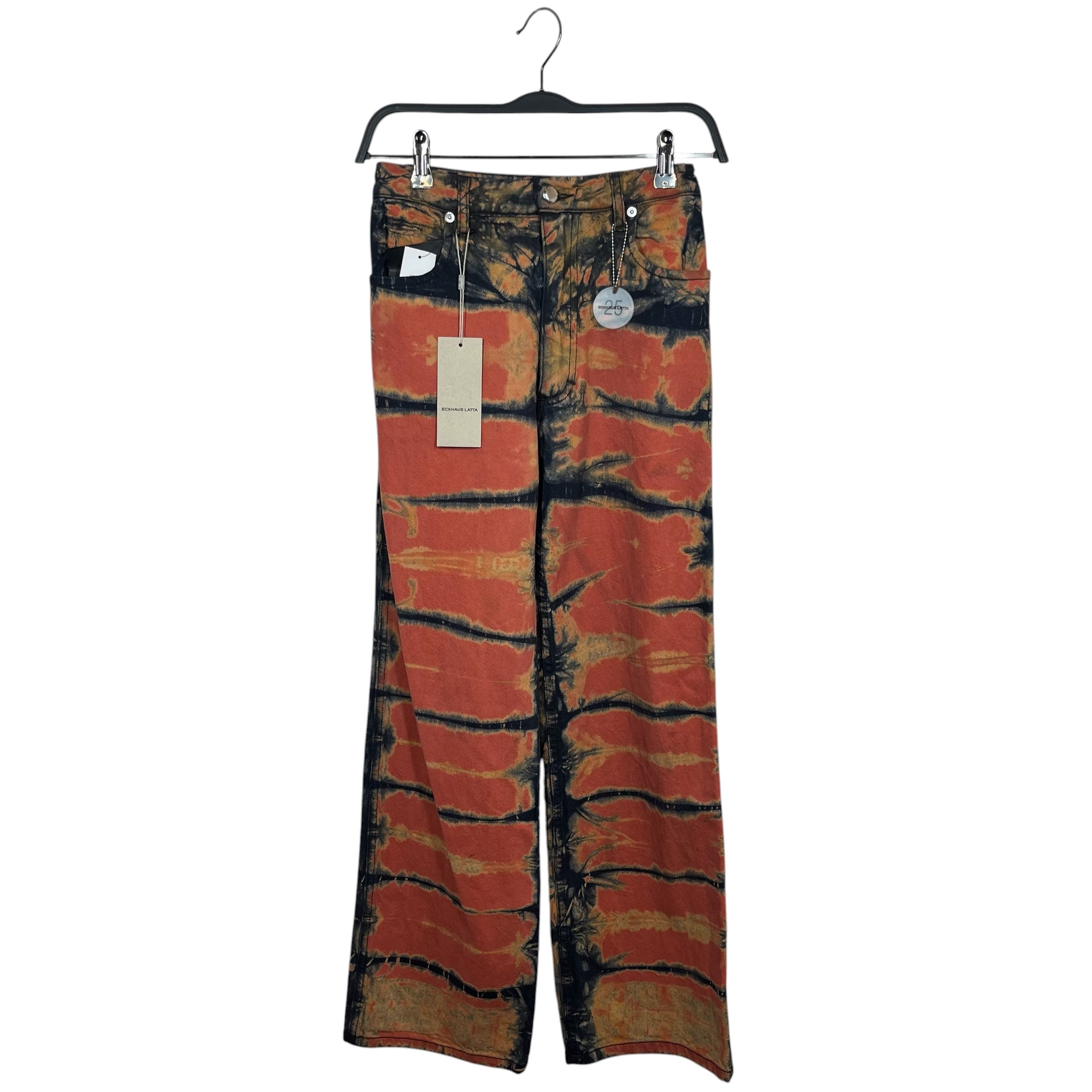 ECKHAUS LATTA/Straight Pants/25/Cotton/MLT/SHIBORI view 1