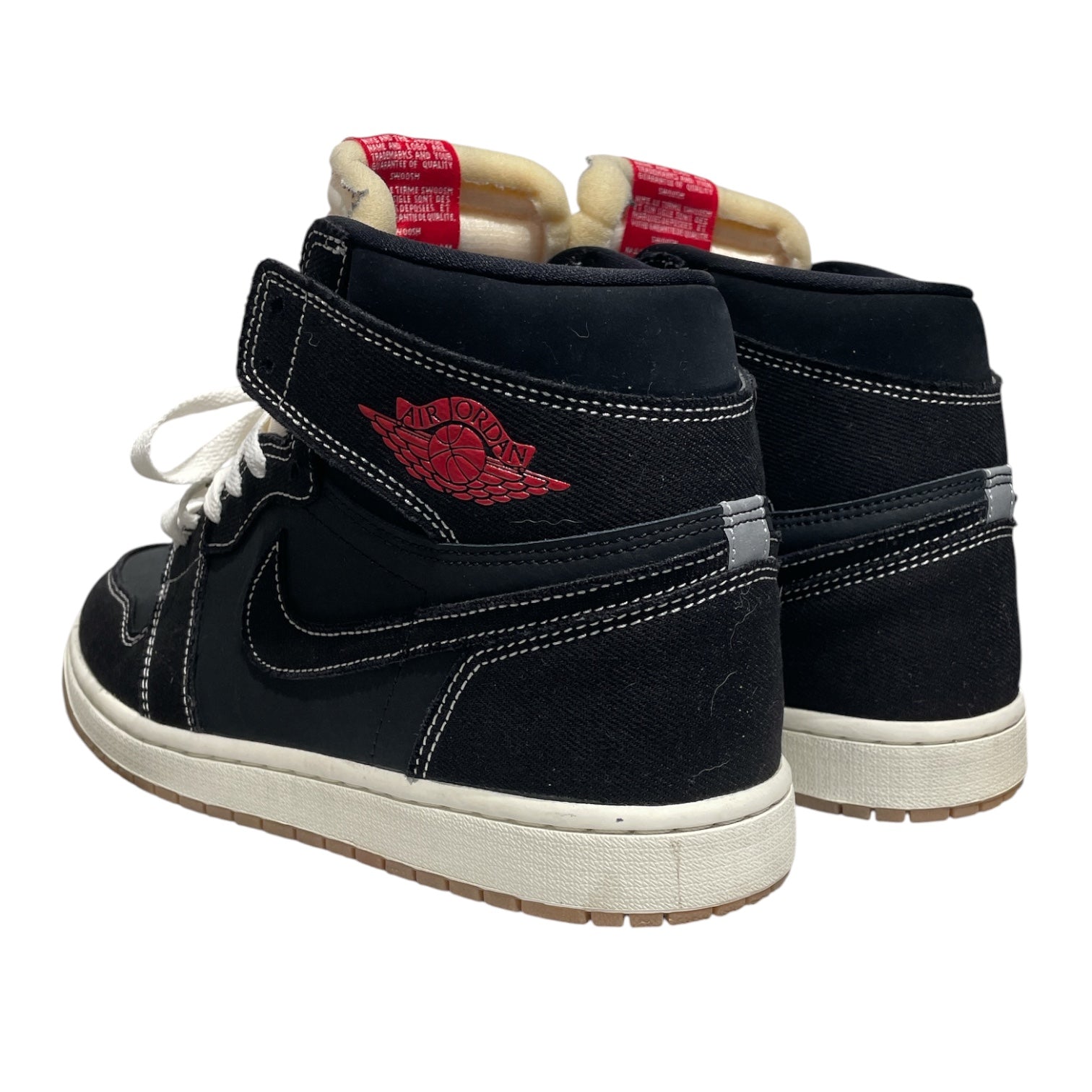 NIKE/Hi-Sneakers/US 10/Cotton/BLK/JORDAN 1 HIGH OG FIGHT CLUB view 2