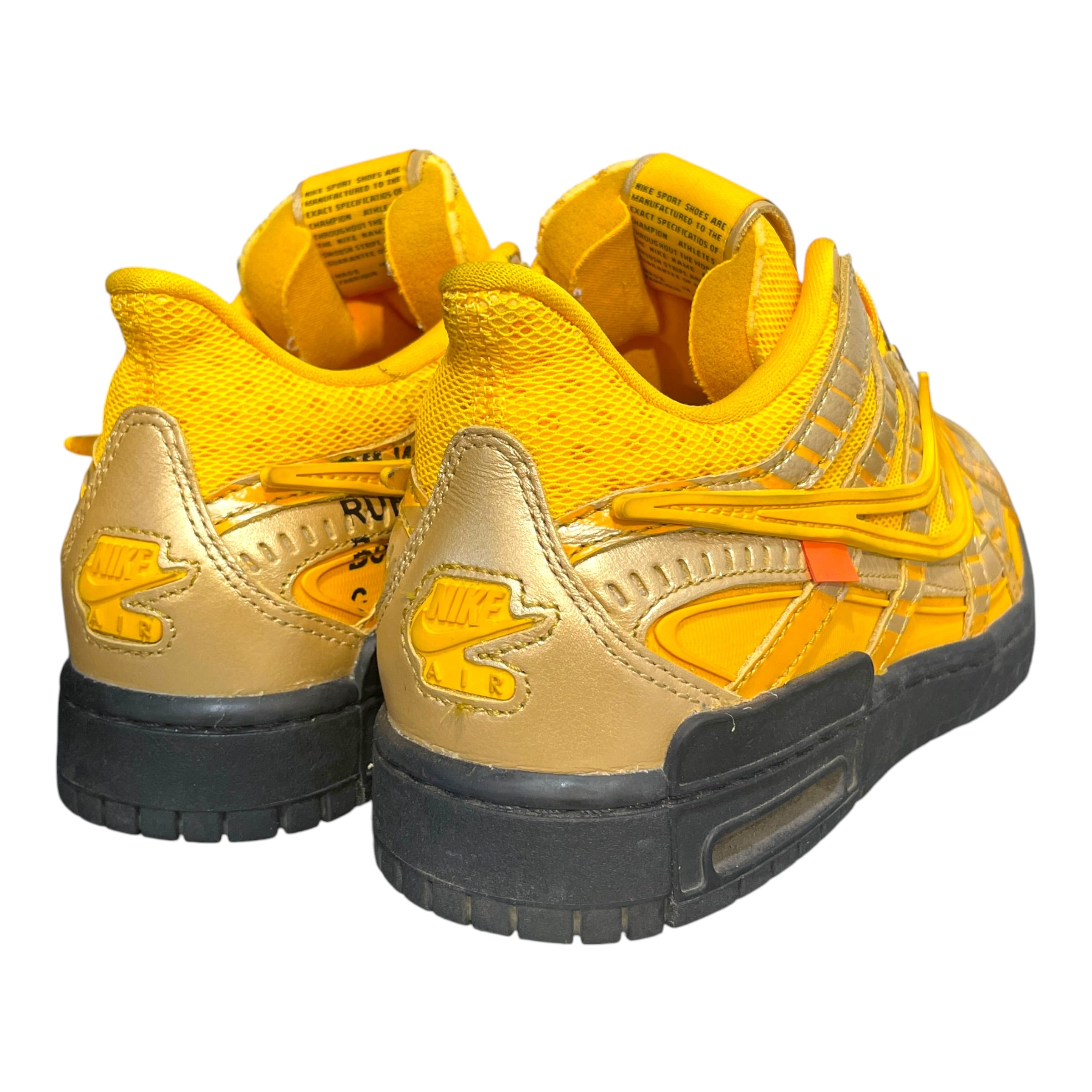 NIKE/OFF-WHITE/Low-Sneakers/US 6.5/YEL/University Gold Dunk view 2
