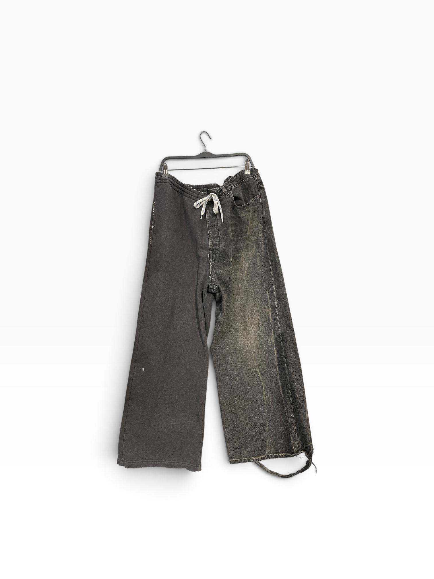 BALENCIAGA/Pants/L/Denim/GRY/BALENCIAGA HALF DENIM GRY view 1