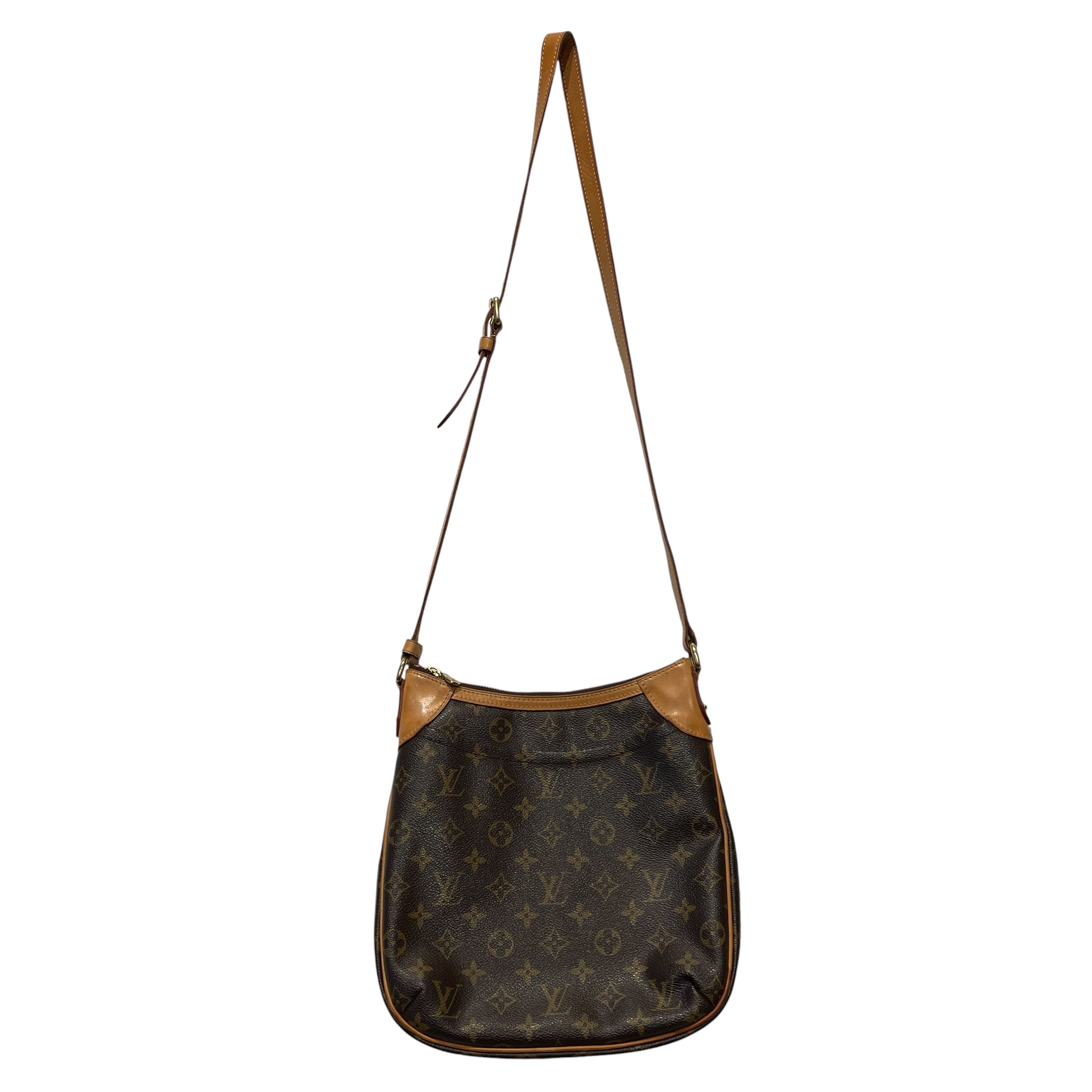 LOUIS VUITTON/Cross Body Bag/Monogram/Leather/BRW/ODEON PM view 1