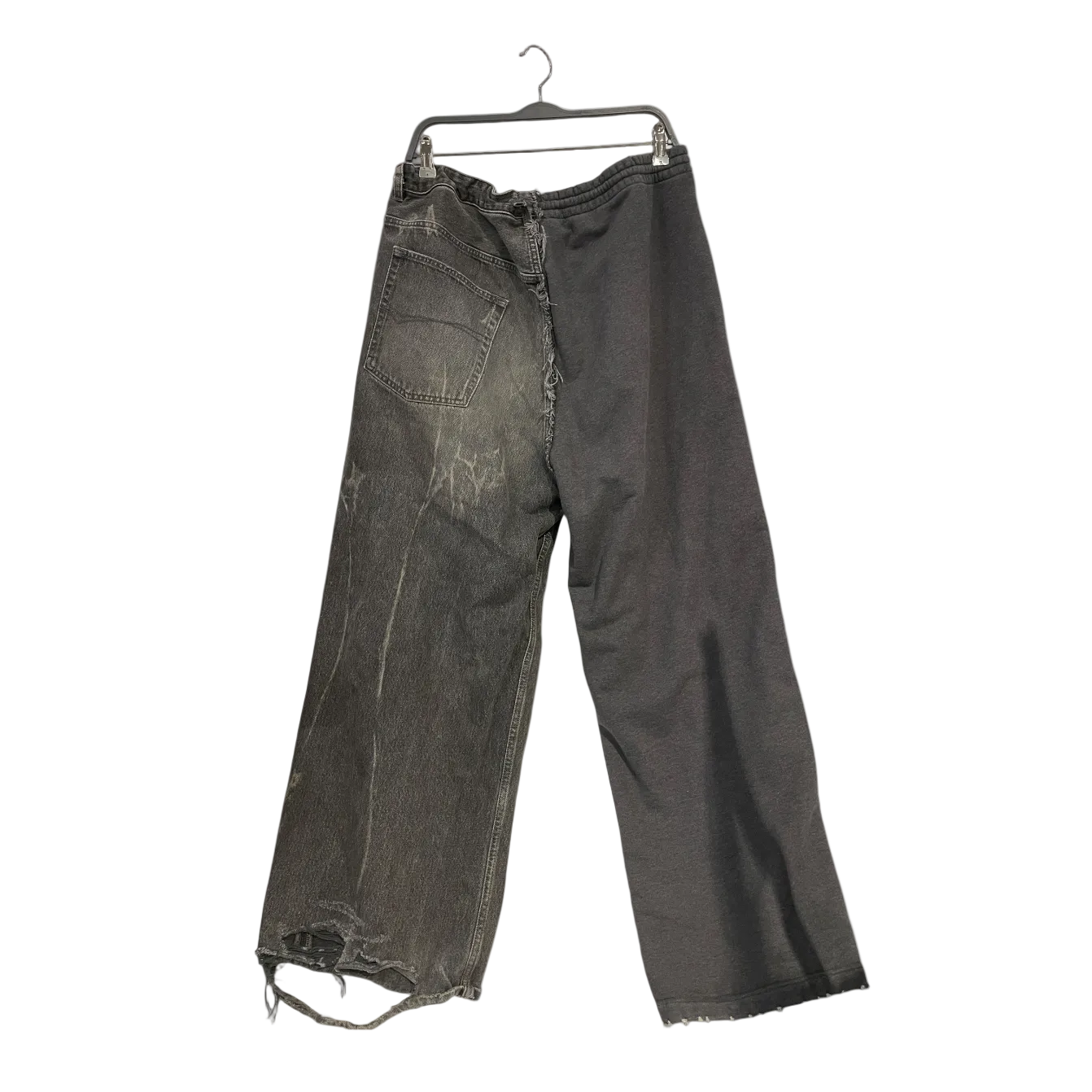 BALENCIAGA/Pants/L/Denim/GRY/BALENCIAGA HALF DENIM GRY view 2