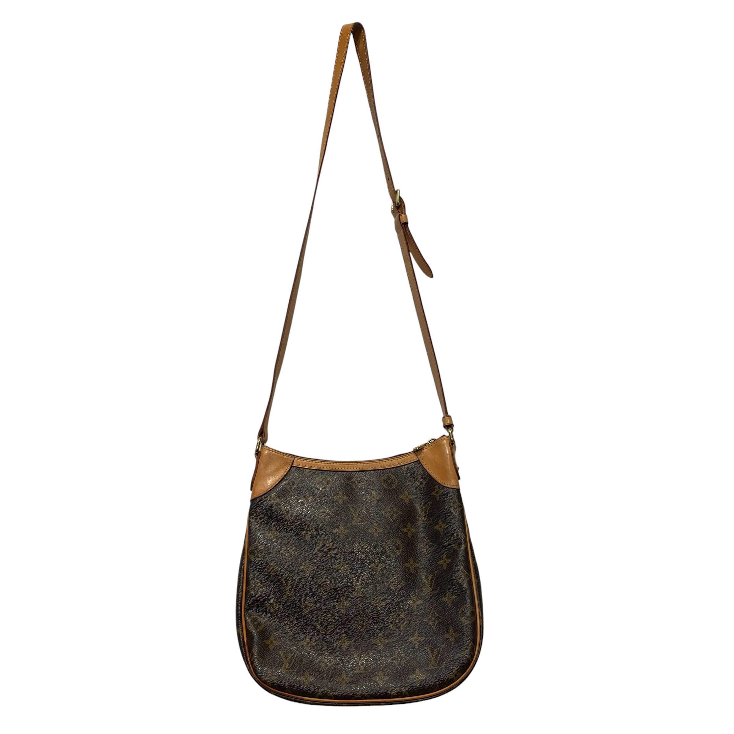 LOUIS VUITTON/Cross Body Bag/Monogram/Leather/BRW/ODEON PM view 2