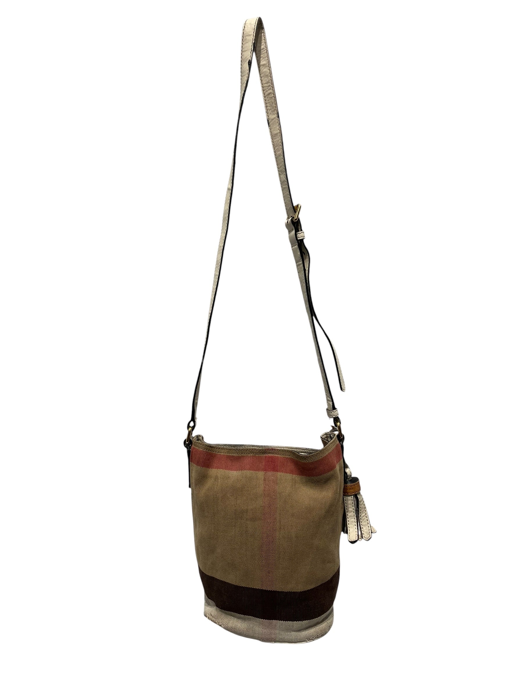 BURBERRY/Pouch/Plaid/Cotton/KHK/ashby cloth view 2