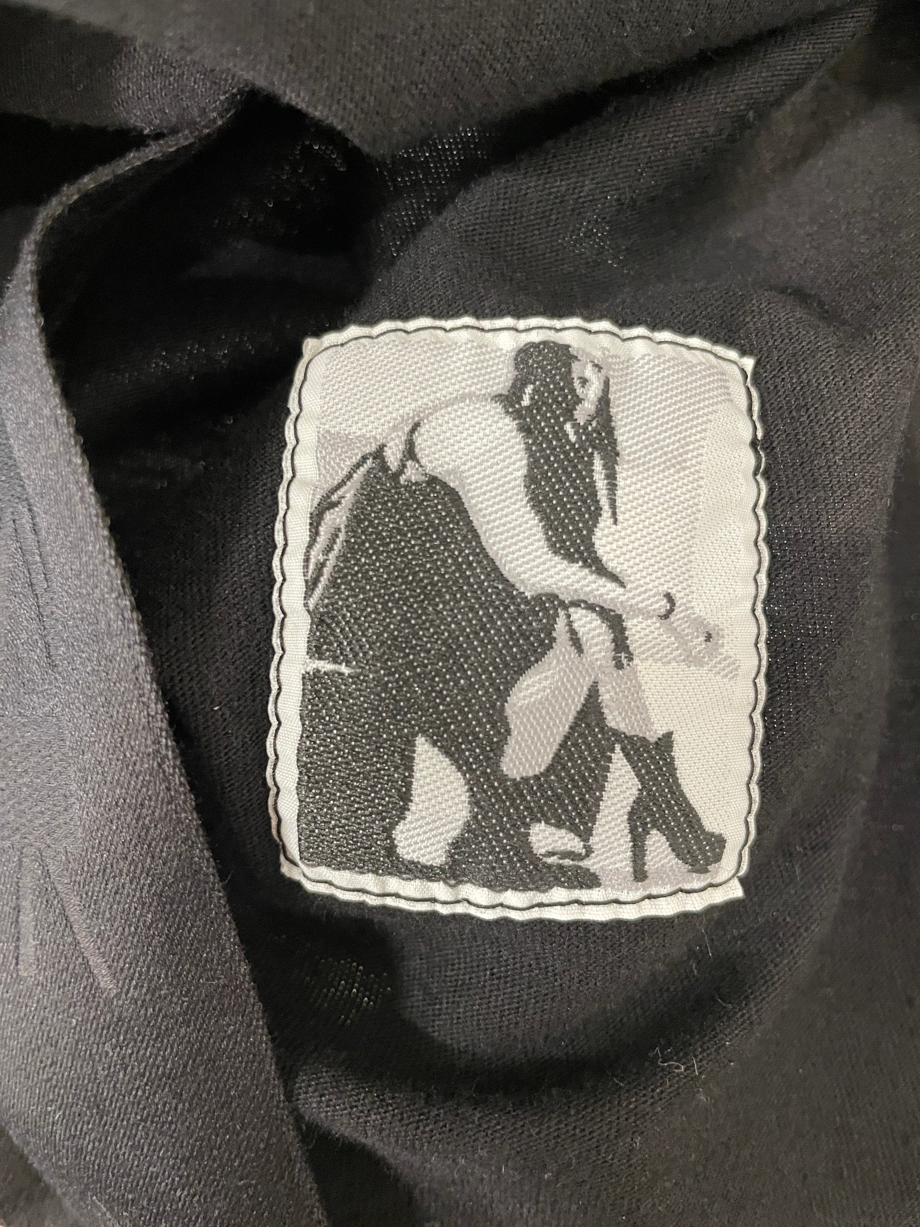 RICK OWENS DRKSHDW/T-Shirt/S/Cotton/BLK/RICK DRKSHDW BLK TSHIRT view 4