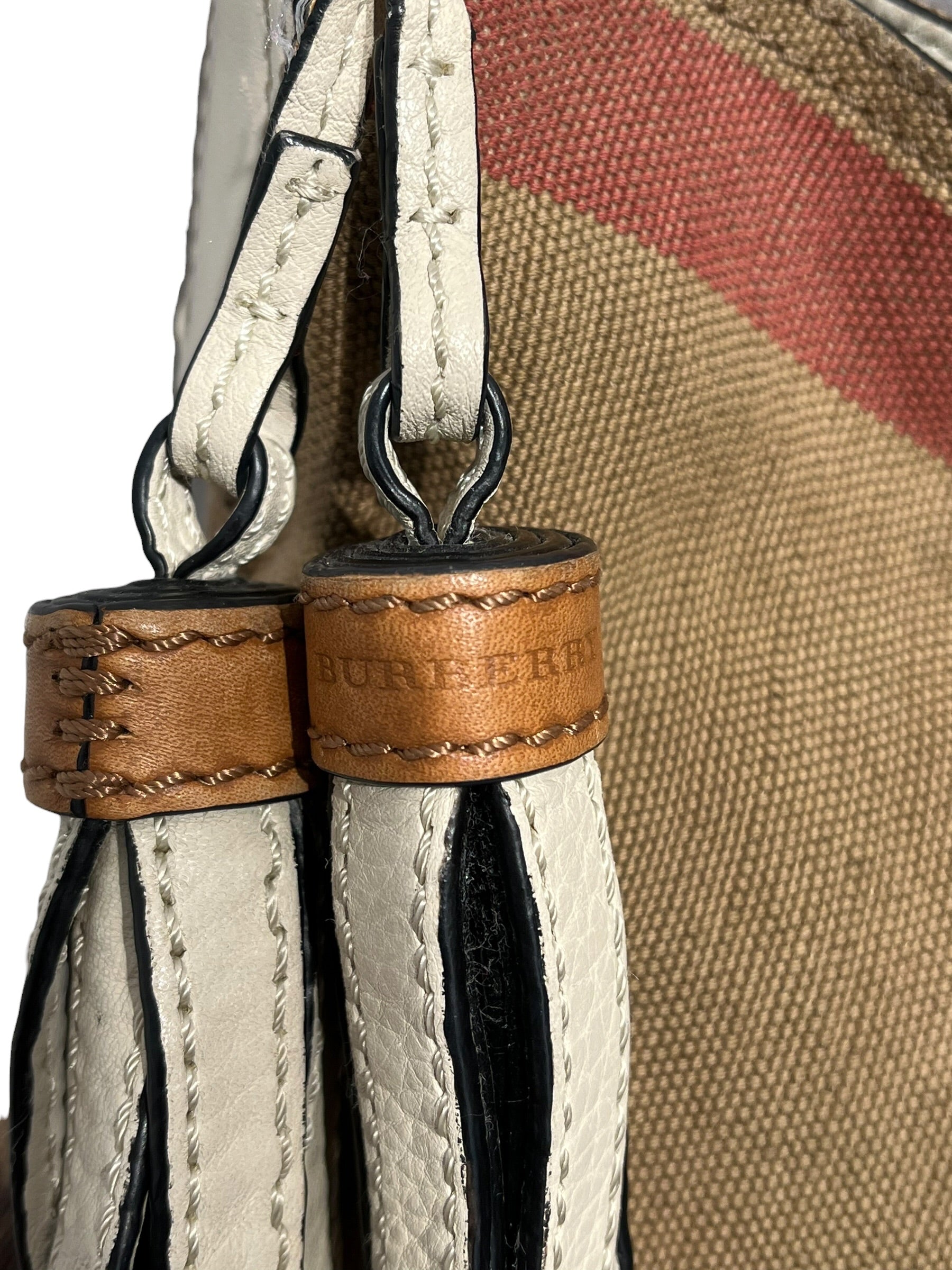 BURBERRY/Pouch/Plaid/Cotton/KHK/ashby cloth view 5