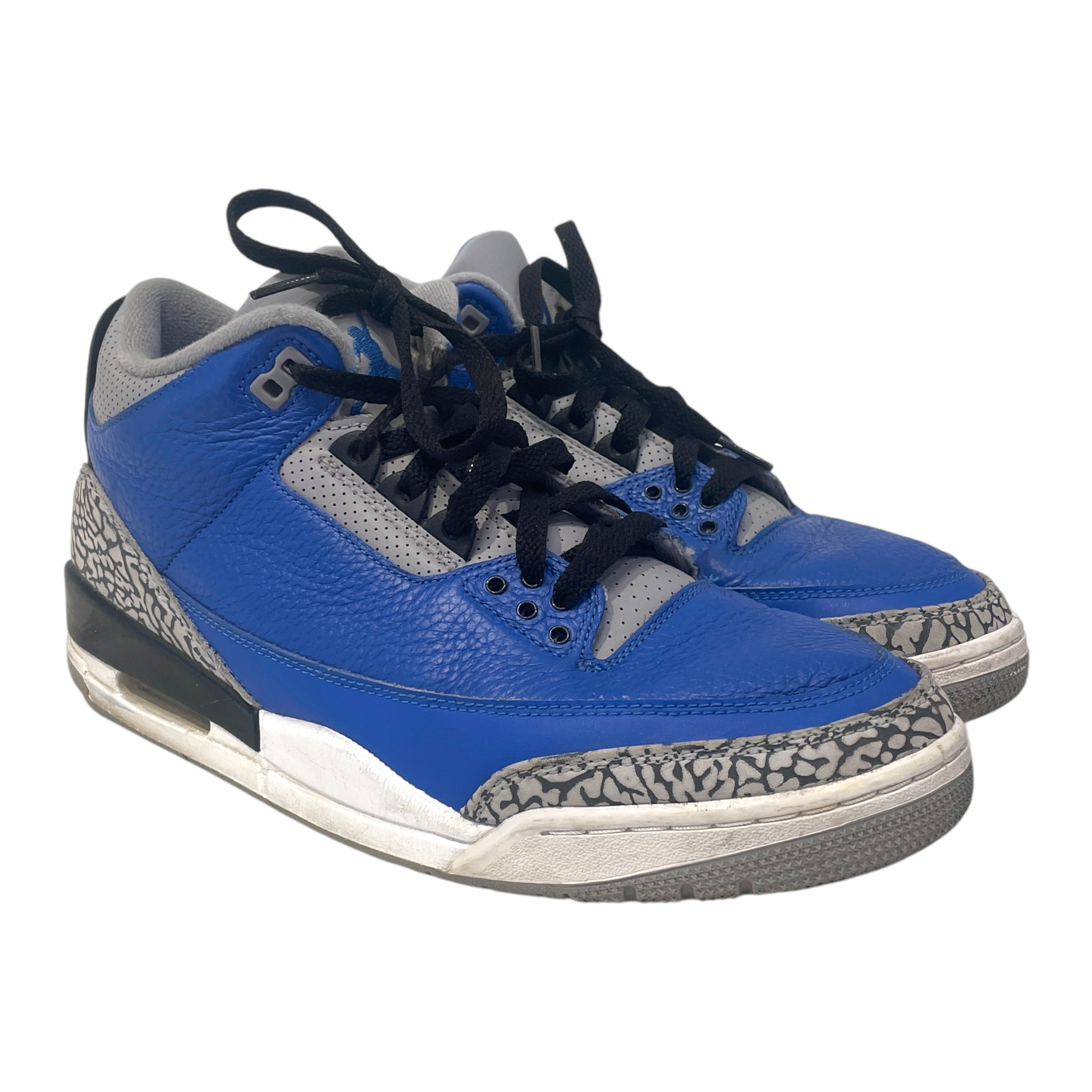 NIKE/Hi-Sneakers/US 10.5/BLU/Jordan 3 Retro view 1