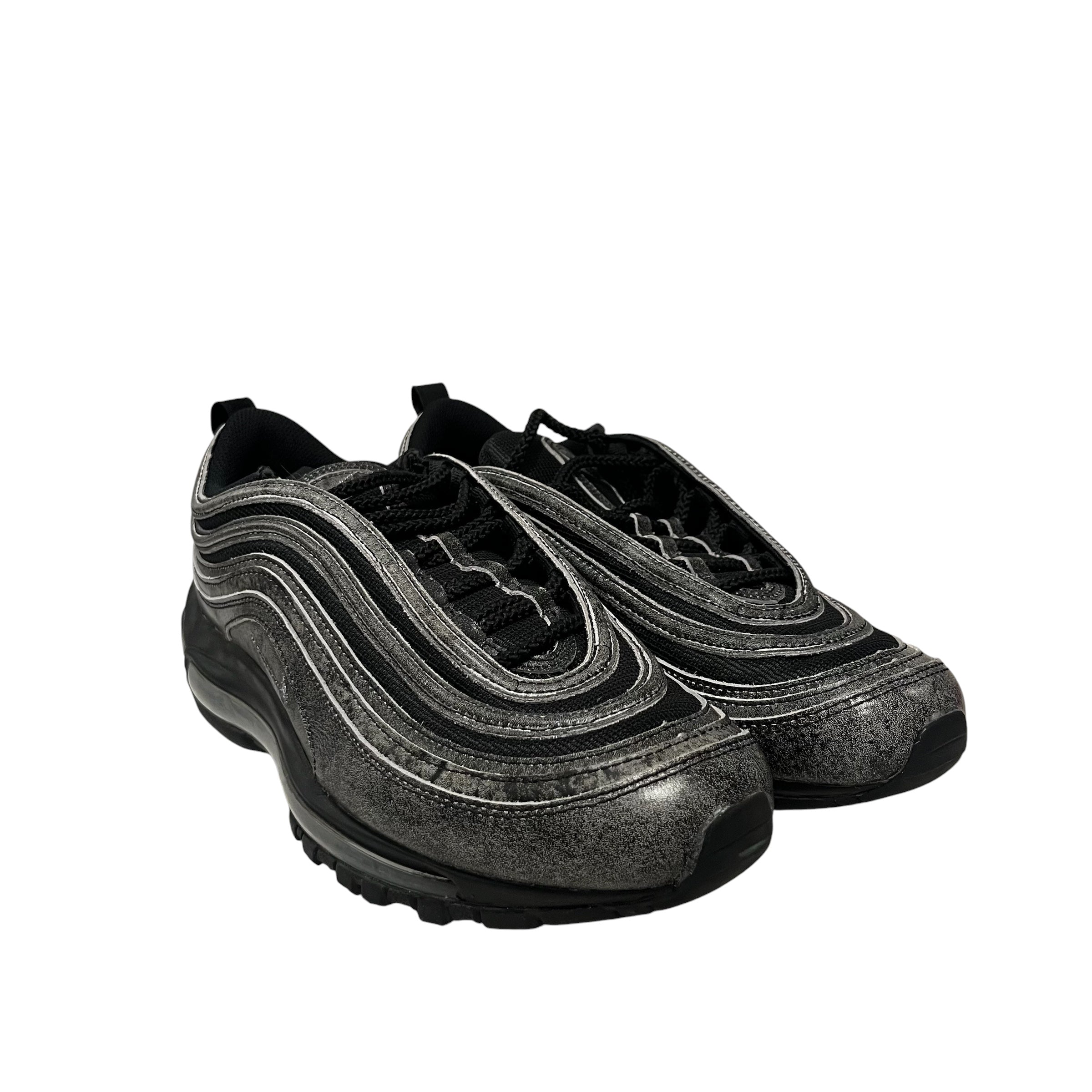 NIKE/COMME des GARCONS HOMME PLUS/Low-Sneakers/US 10/GRY/air max 97 view 1