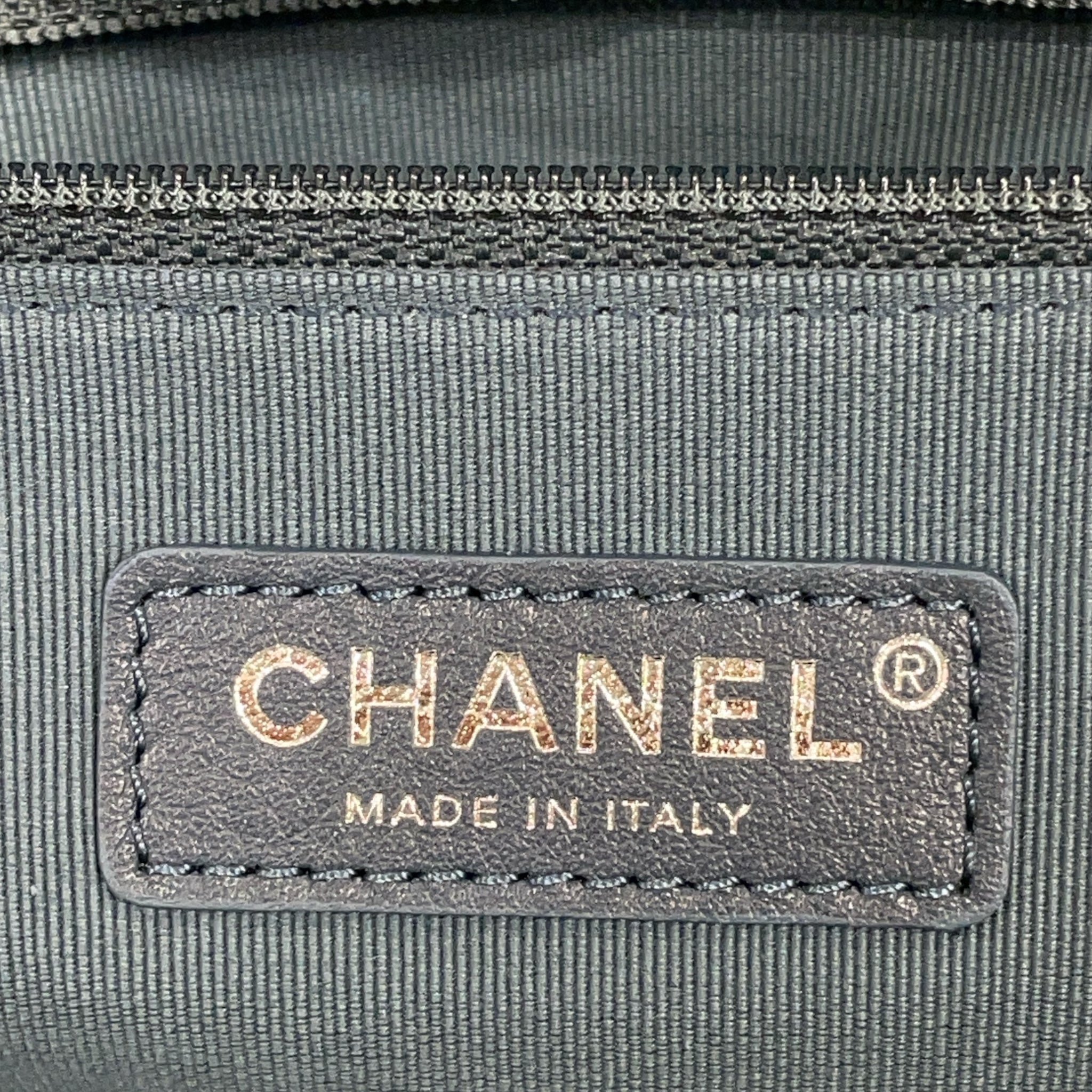 CHANEL/Cross Body Bag/Denim/BLU/Large Shopping Bag view 5