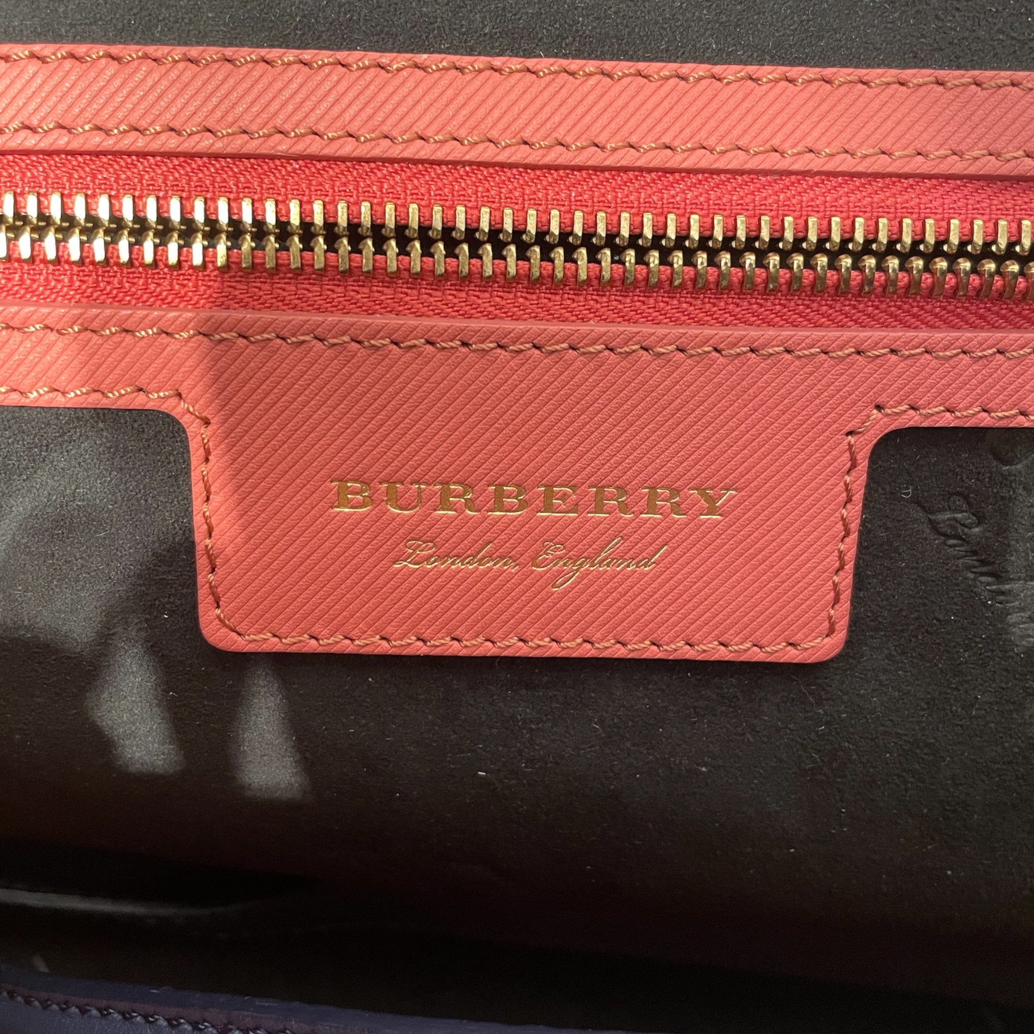 BURBERRY/Cross Body Bag/Leather/RED/DK88 view 6