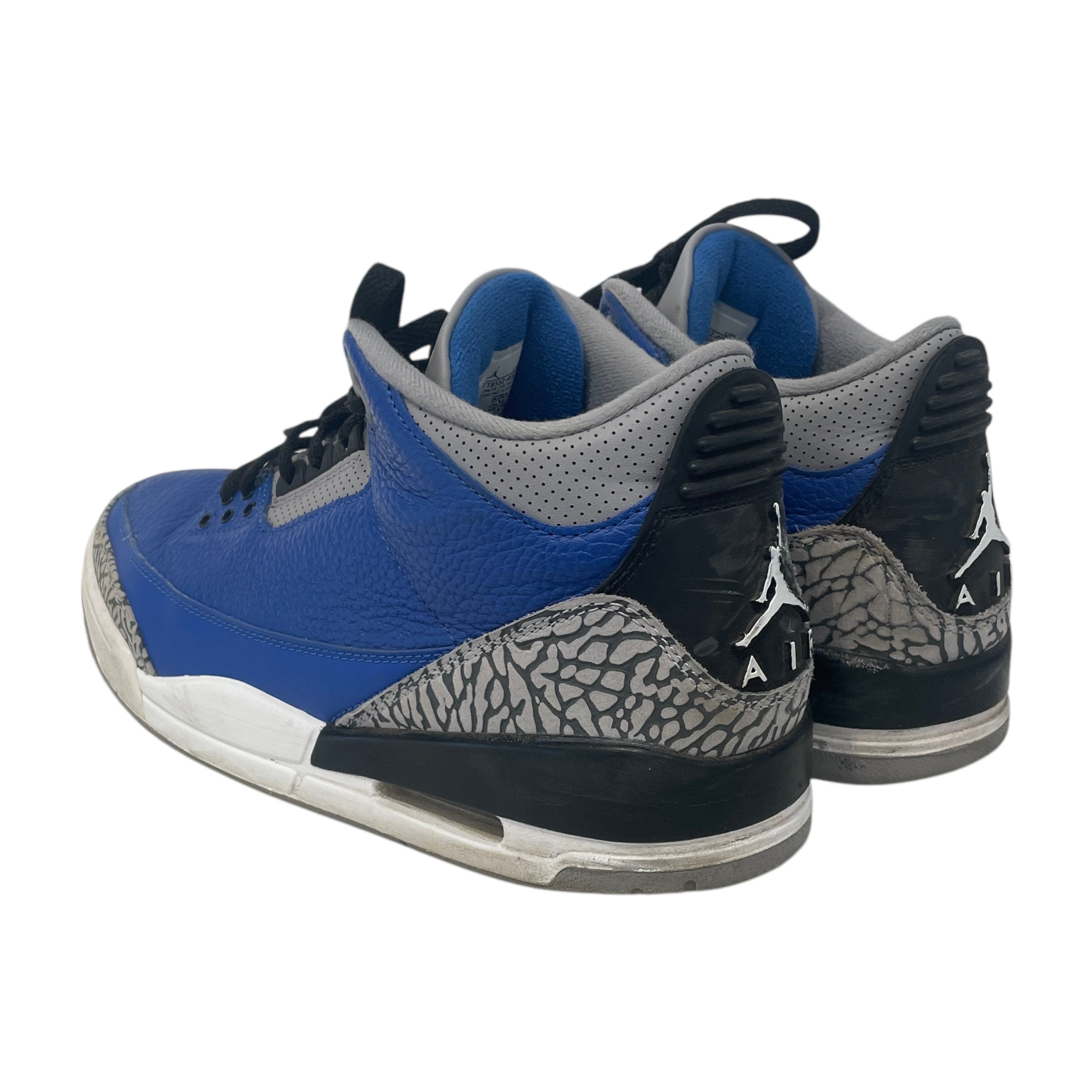 NIKE/Hi-Sneakers/US 10.5/BLU/Jordan 3 Retro view 2