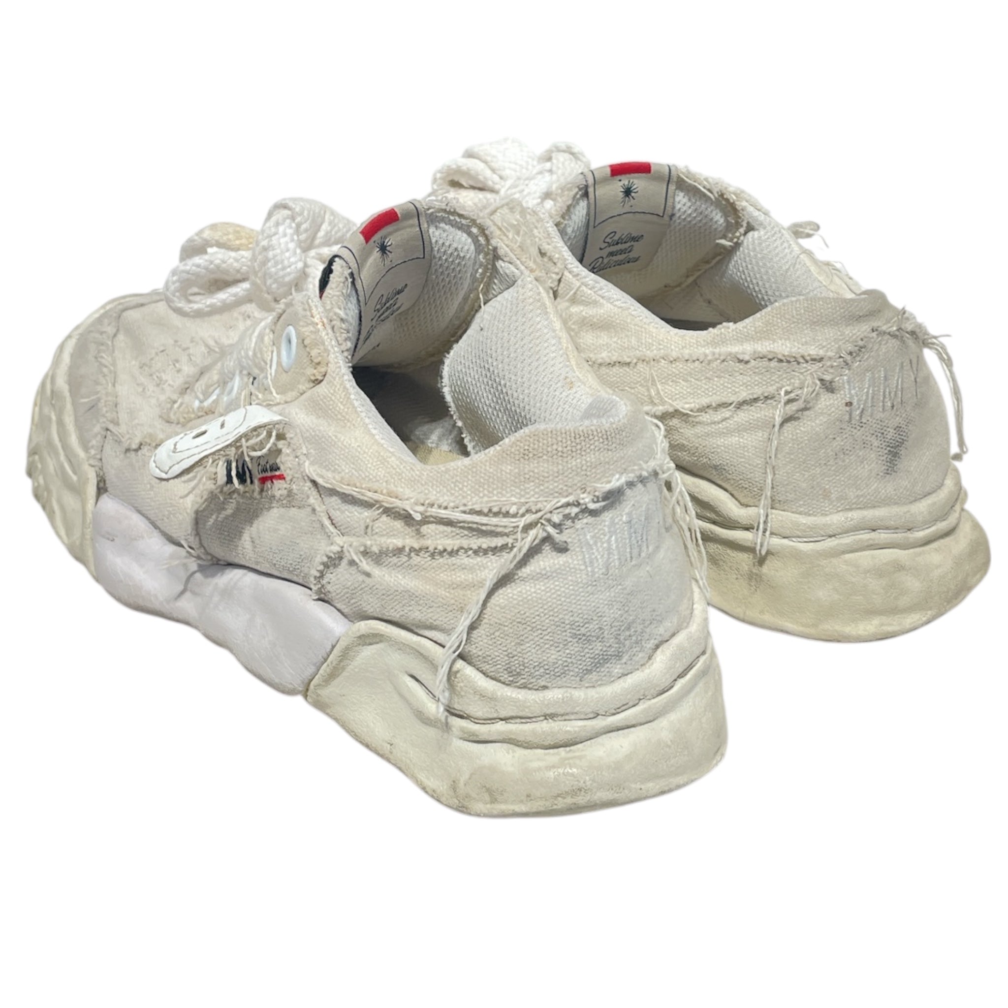 MIHARA YASUHIRO/Low-Sneakers/EU 38/Cotton/WHT/PARKER OG SOLE CANVAS LOW view 2