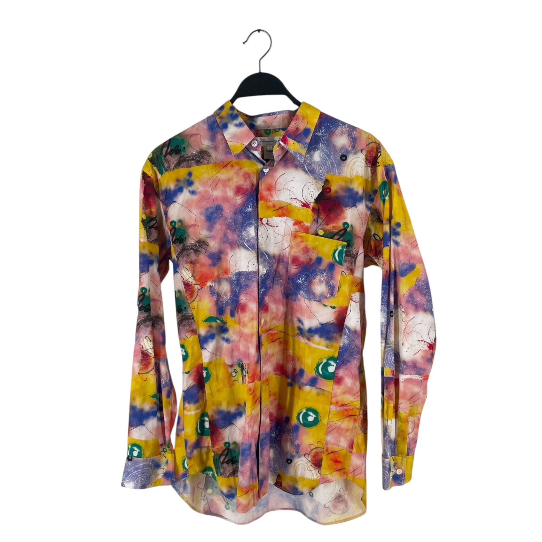 COMME des GARCONS SHIRT/LS Shirt/L/Cotton/MLT/All Over Print/W28041 view 1