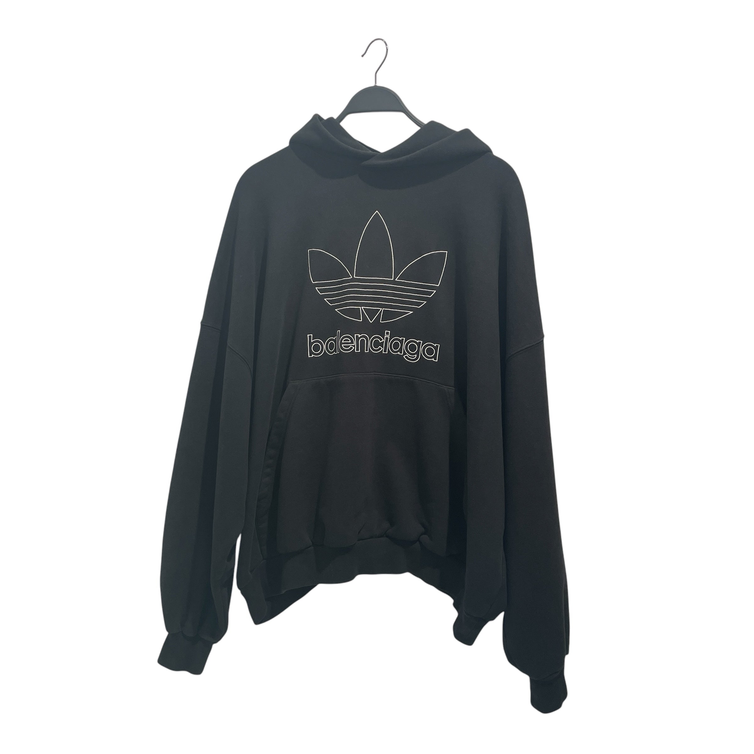 BALENCIAGA/adidas/Hoodie/2/Graphic/Cotton/BLK/ view 1