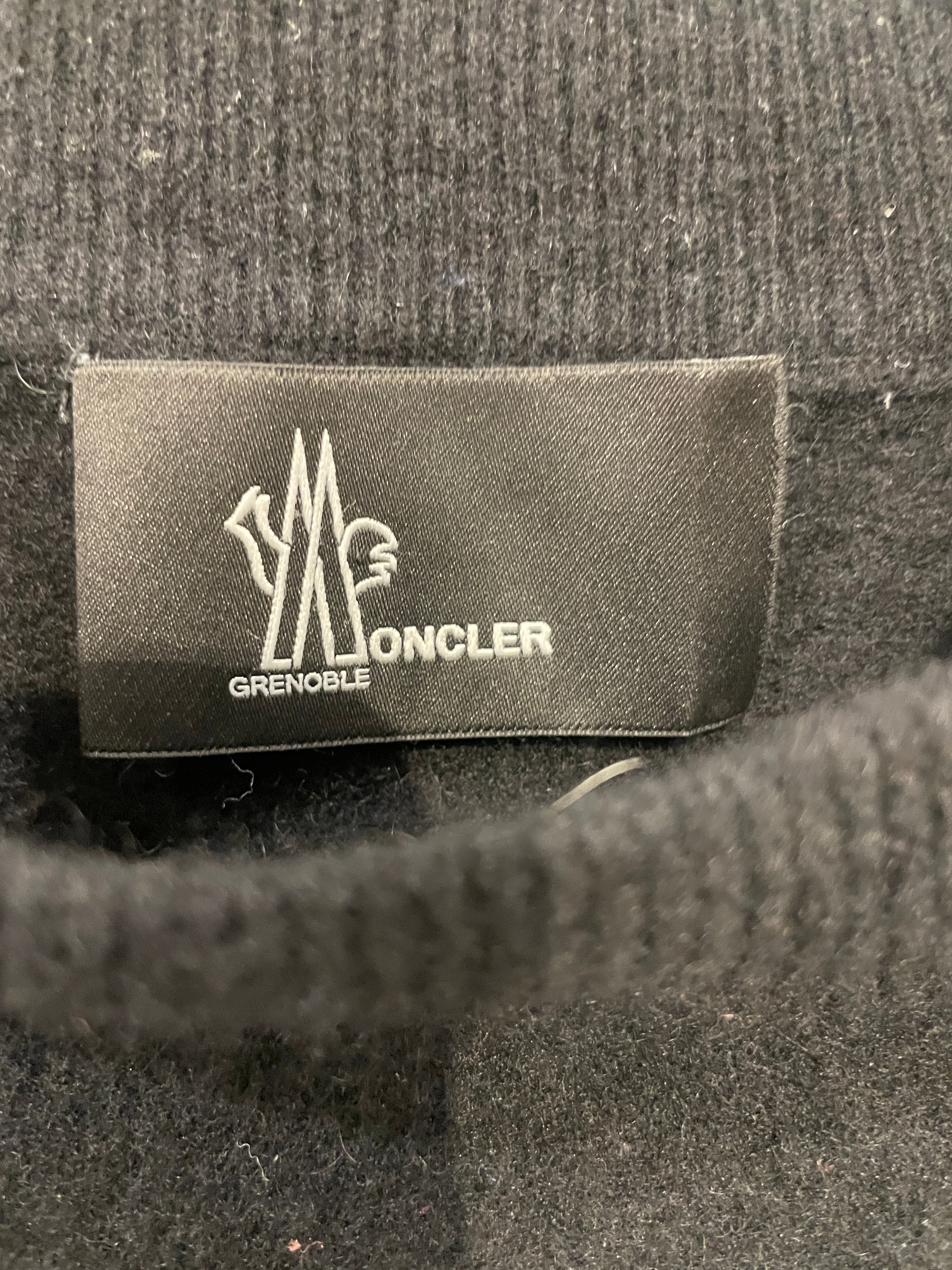 MONCLER/Sweater/S/Wool/BLK/MONCLER WATER BLK SWEATER view 3