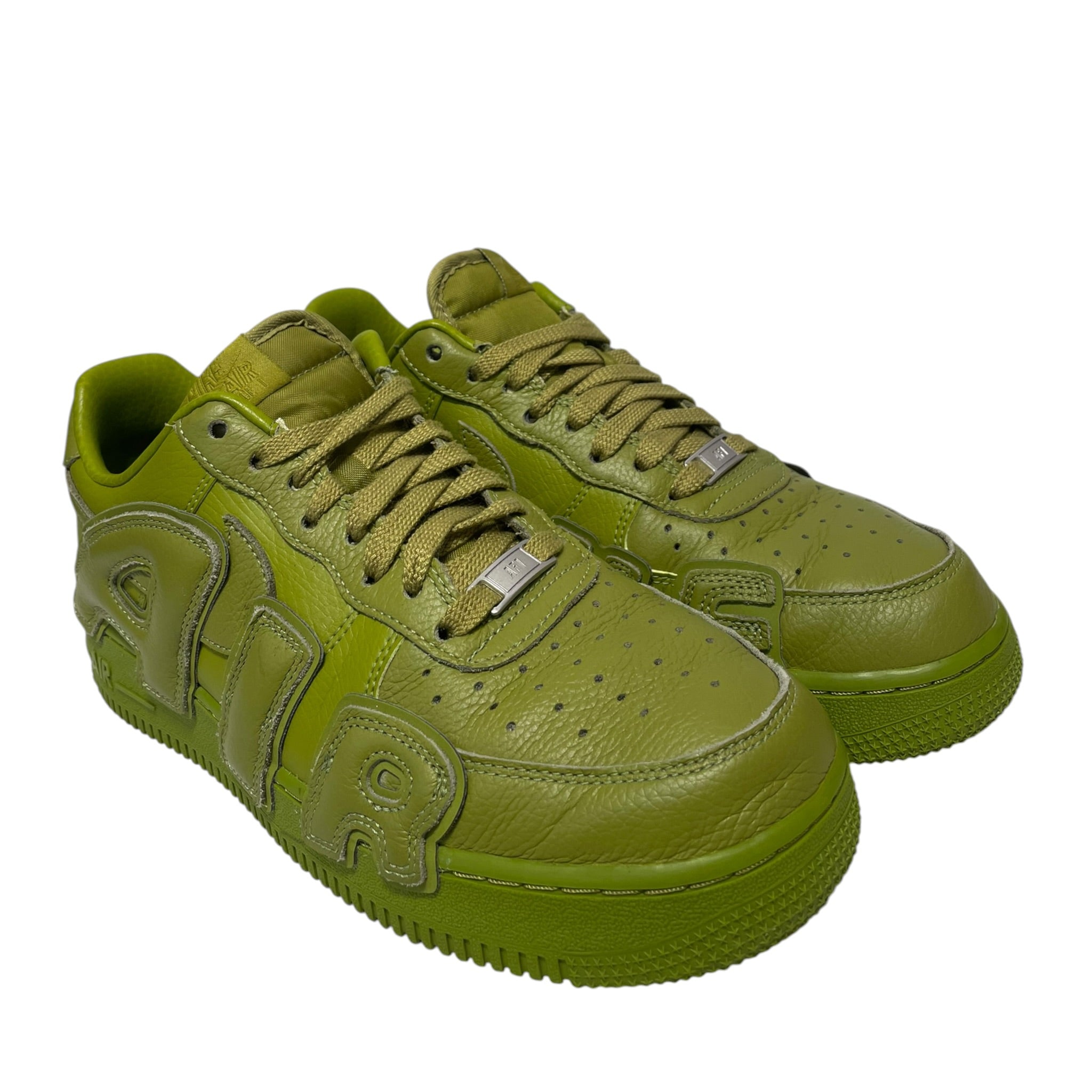 NIKE/Low-Sneakers/US 8.5/Leather/GRN/AIR FORCE 1 LOW SP MOSS GREEN view 1