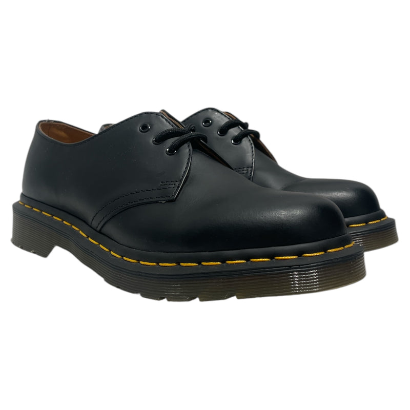 Dr.Martens/Shoes/US 7/Leather/BLK/DOC MARTIN PLAIN LOW