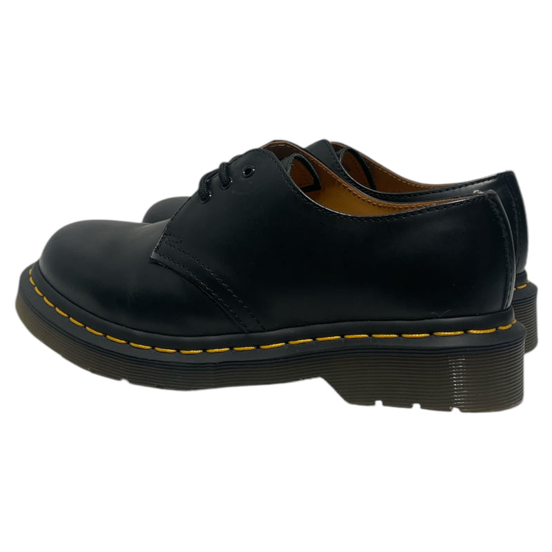 Dr.Martens/Shoes/US 7/Leather/BLK/DOC MARTIN PLAIN LOW