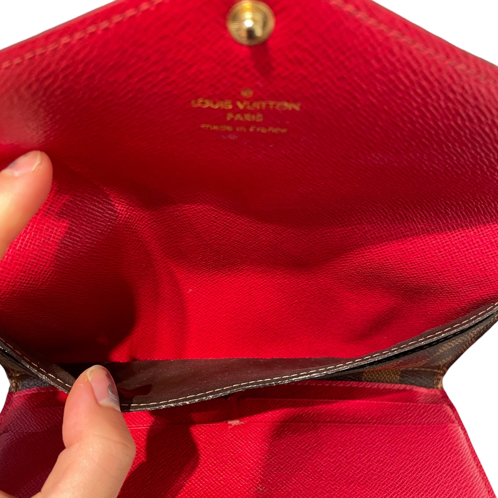 LOUIS VUITTON/Long Wallet/Monogram/Leather/BRW/Josephine Wallet view 6