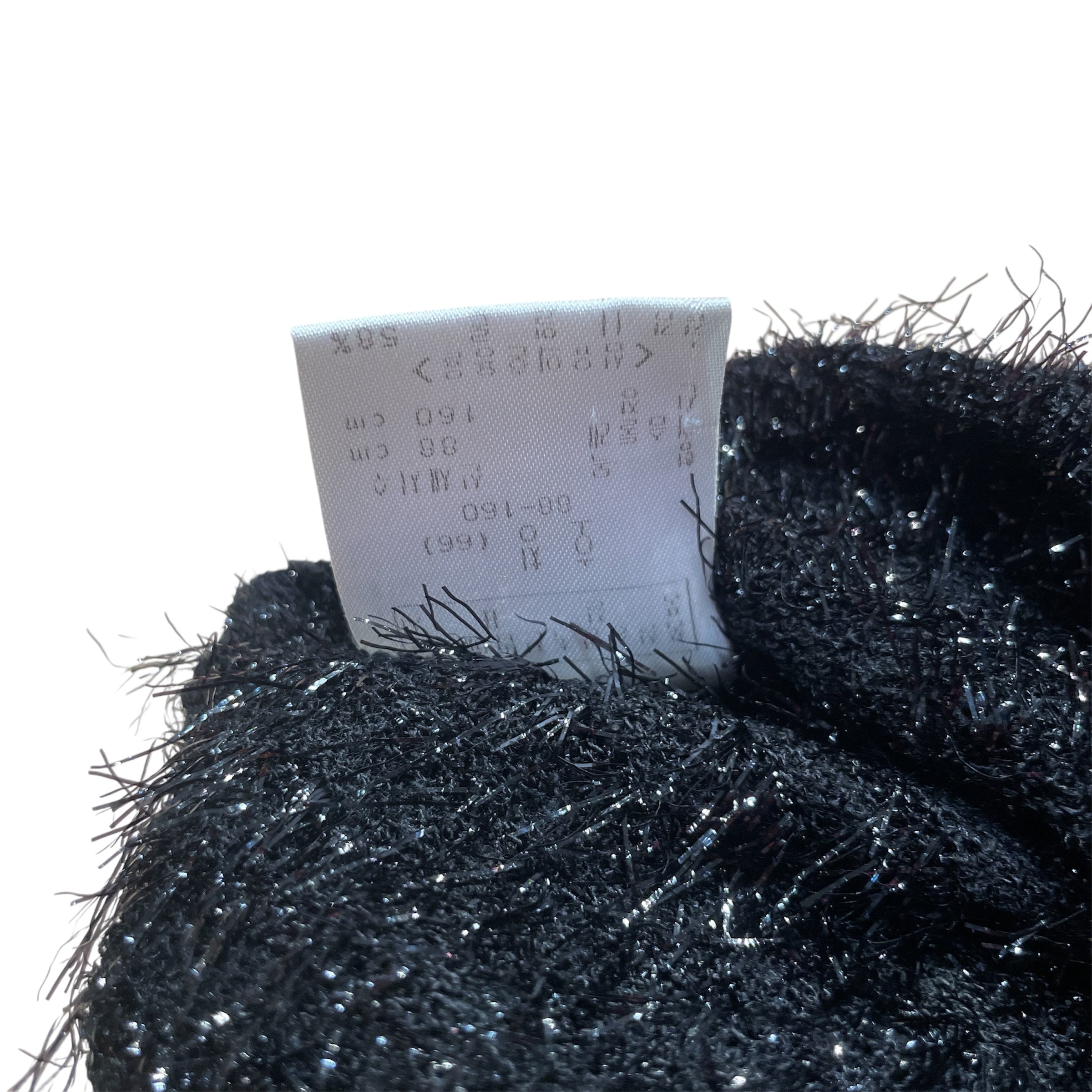 Kim DongSoon Ultimo/SS Blouse/S/M/BLK/Glittery Silk Trimmed Blouse view 4