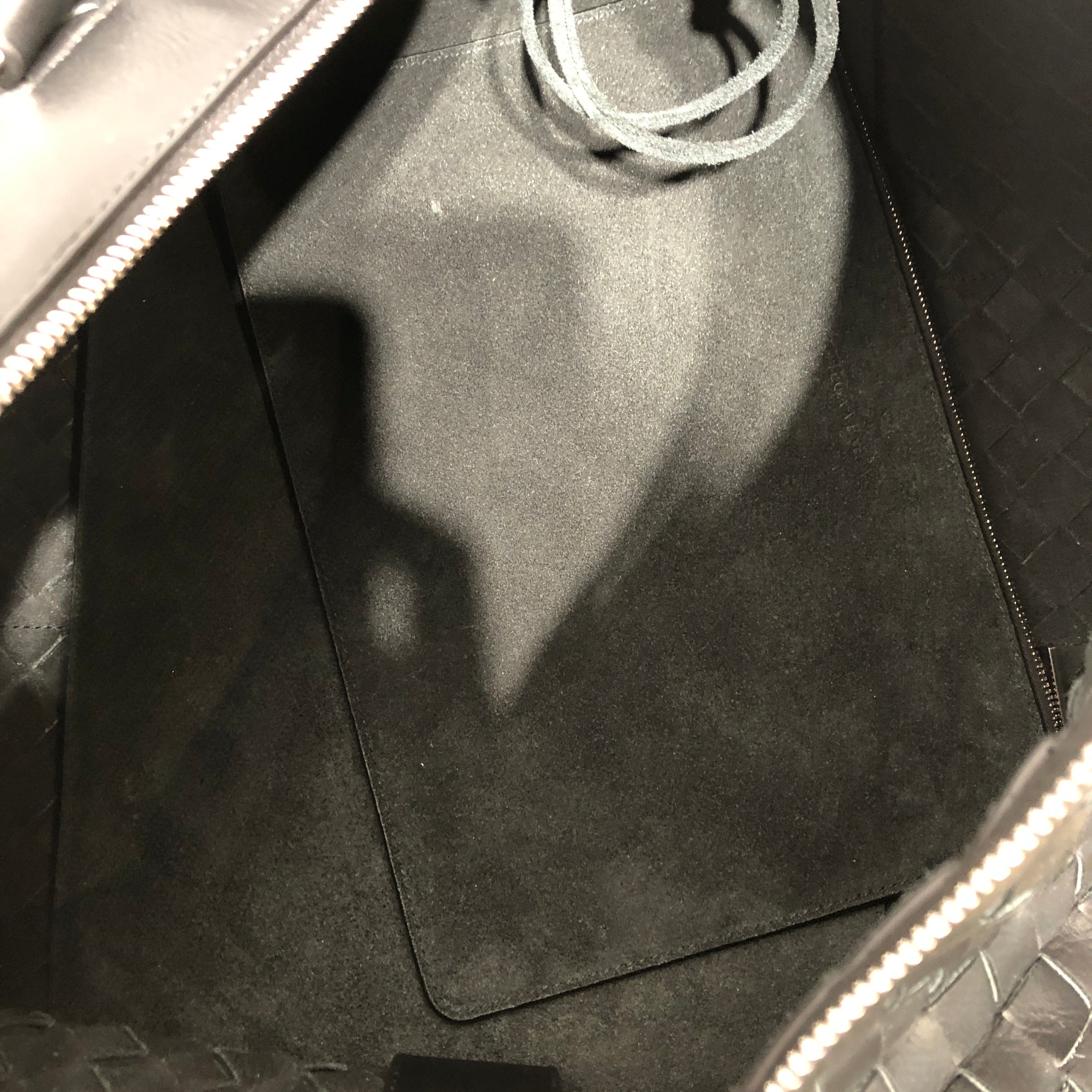 BOTTEGA VENETA/Bag/Plaid/Leather/BLK/MEDIUM INTRECCIATO BAG view 5