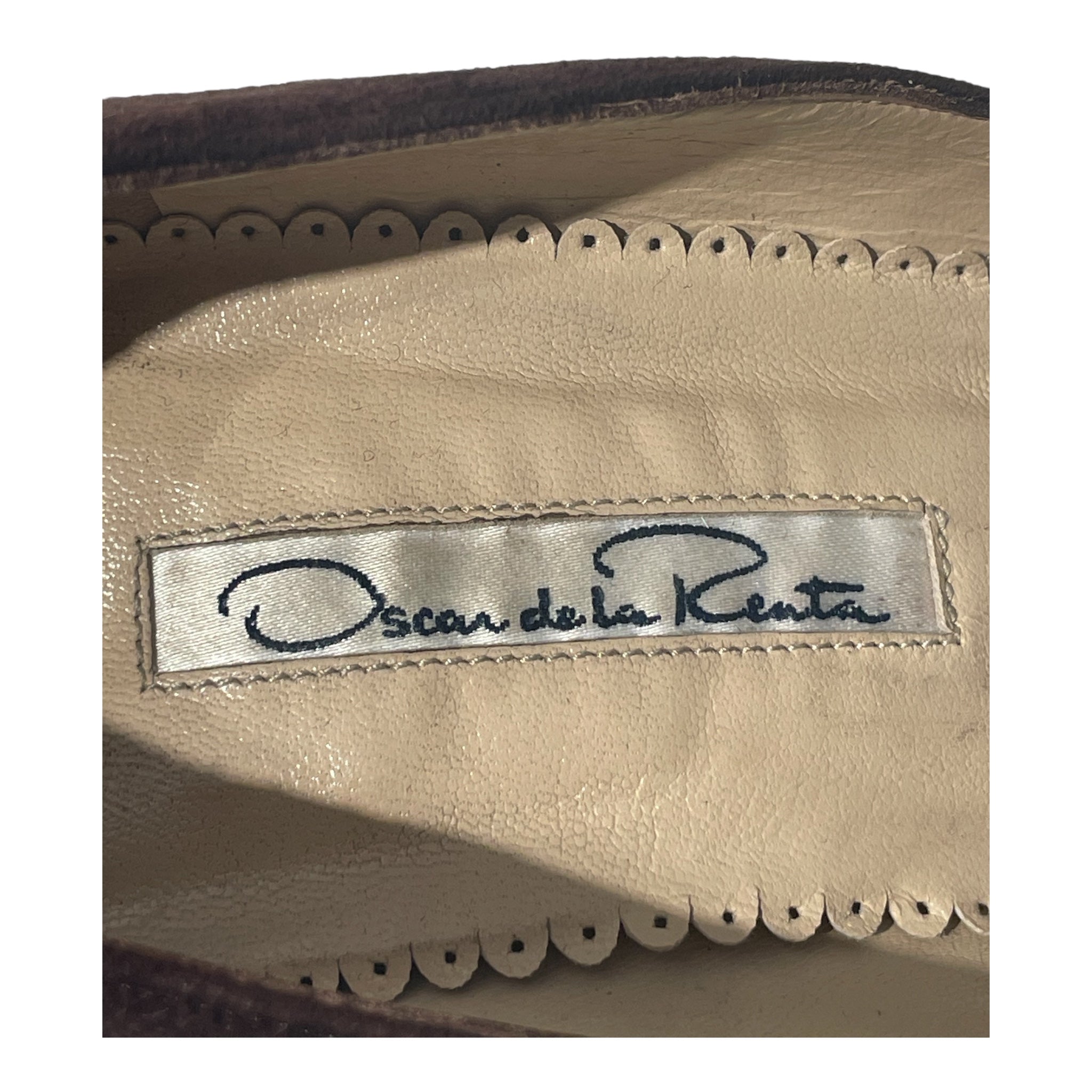 Oscar de laRenta/Heels/EU 36/All Over Print/Suede/BRW/ view 3