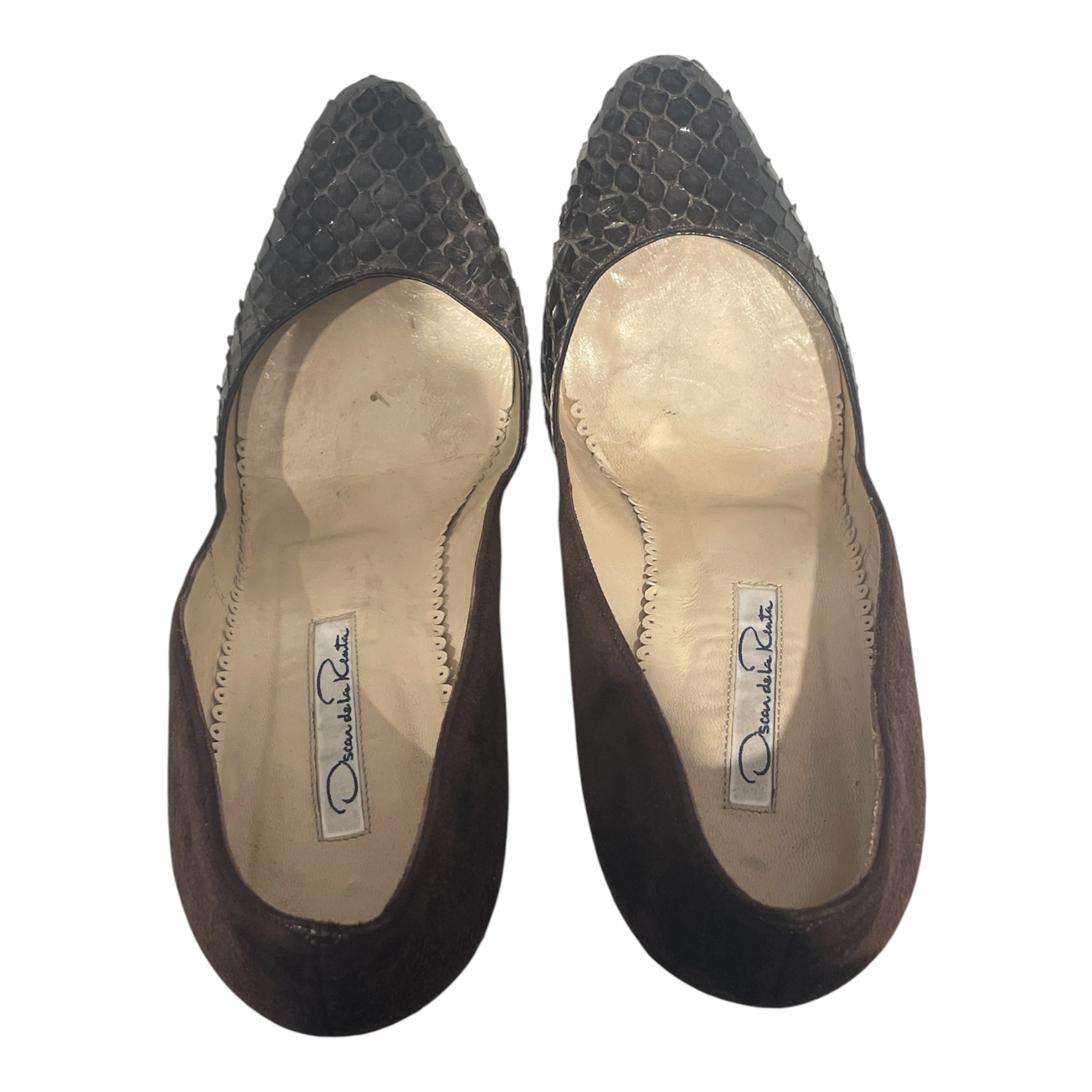 Oscar de laRenta/Heels/EU 36/All Over Print/Suede/BRW/ view 4