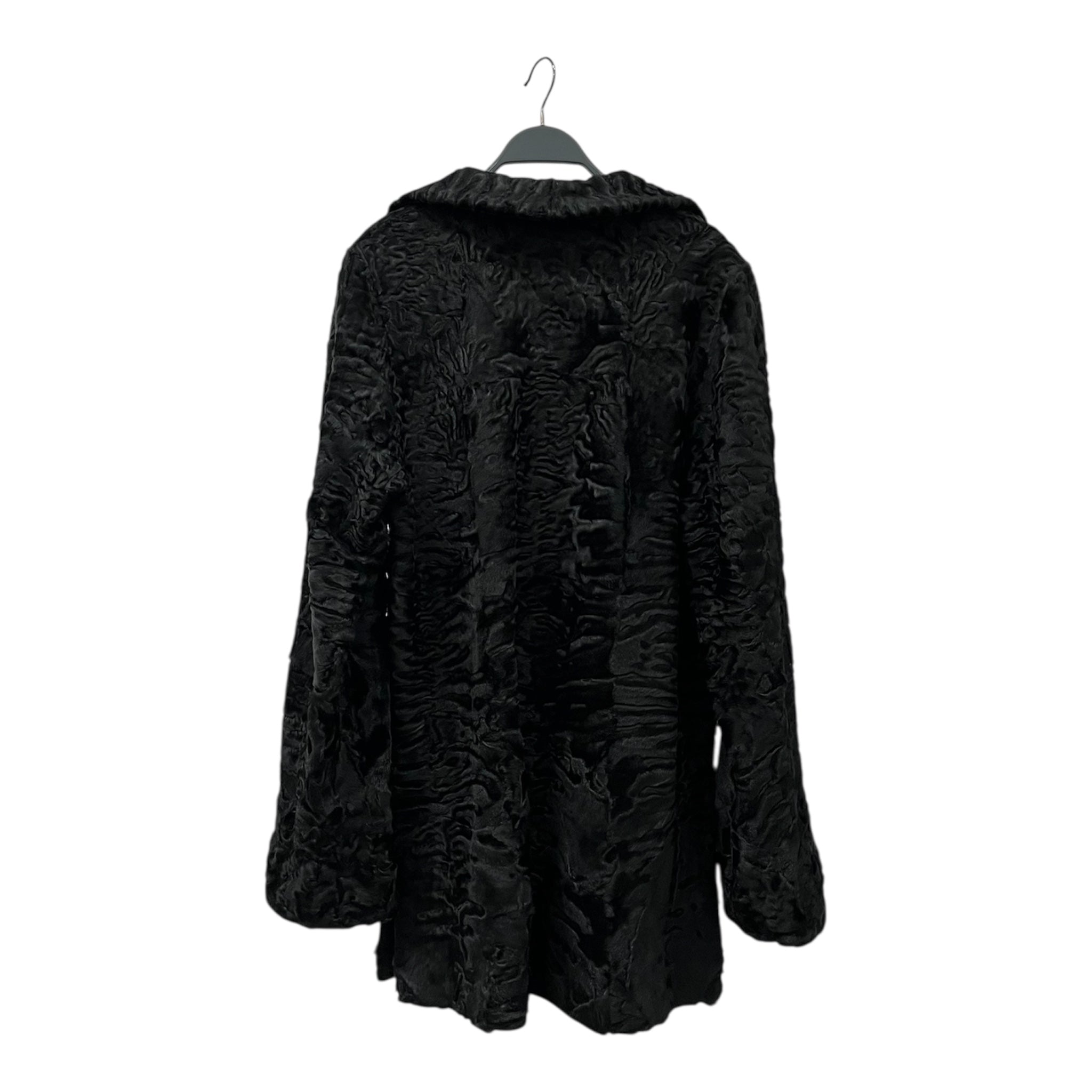 KARAKUL/Coat/10/Fur/BLK/Single Breasted/PERSIAN LAMB COAT view 2