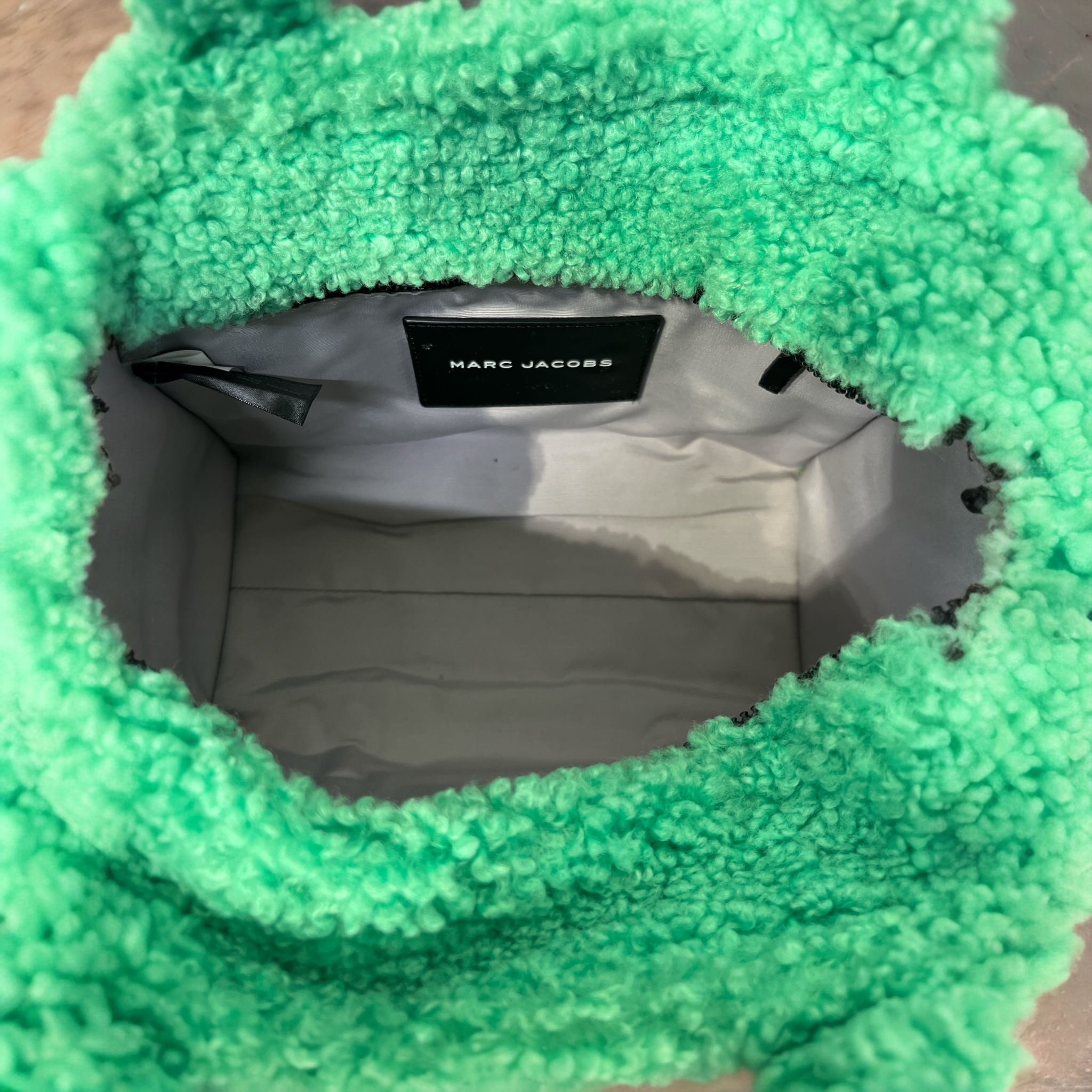 MARC JACOBS/Tote Bag/Polyester/GRN/teddytoe-vibrantgreen view 4