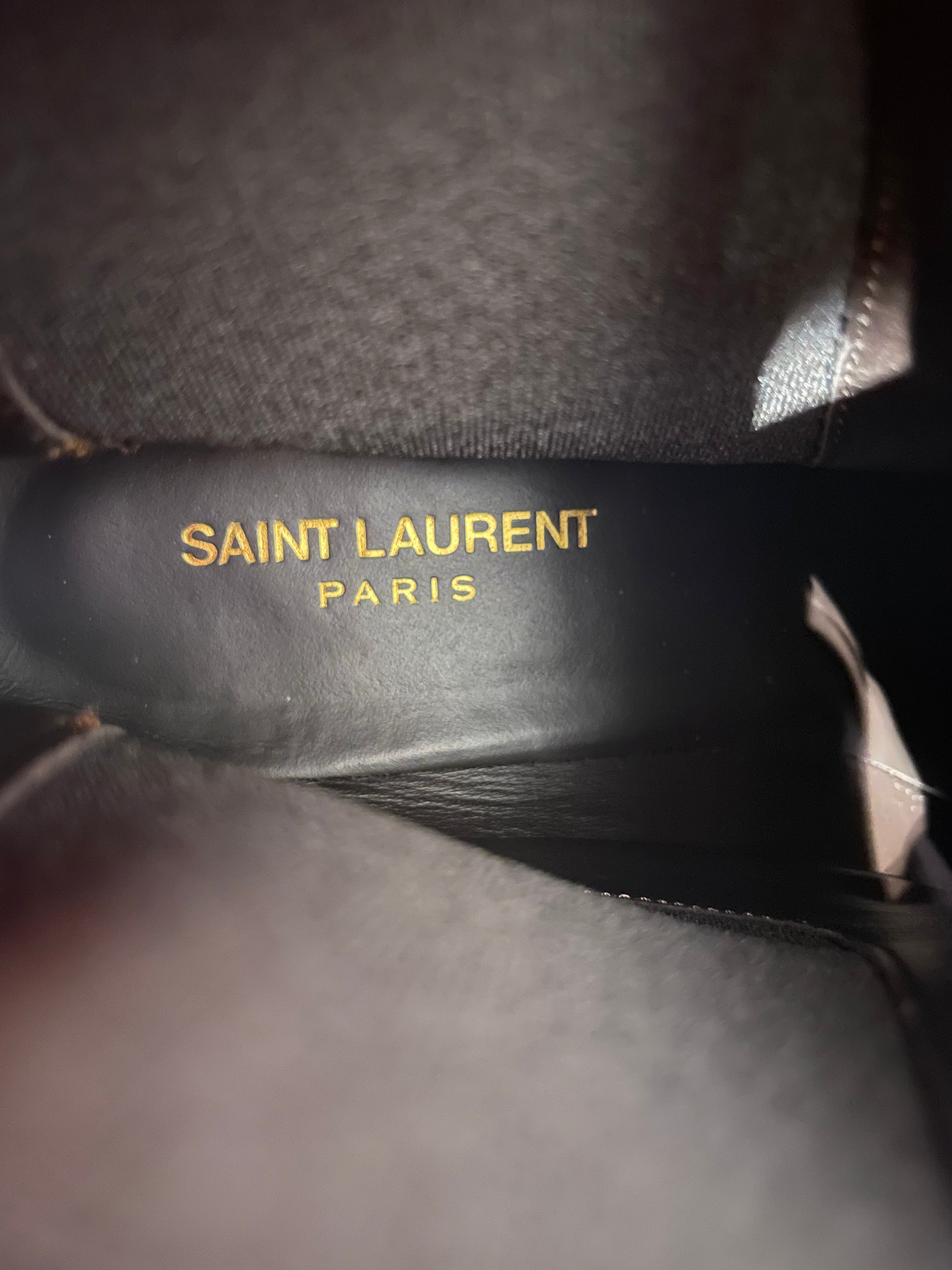SAINT LAURENT/Chelsea Boots/EU 39.5/Suede/BRW/ view 7