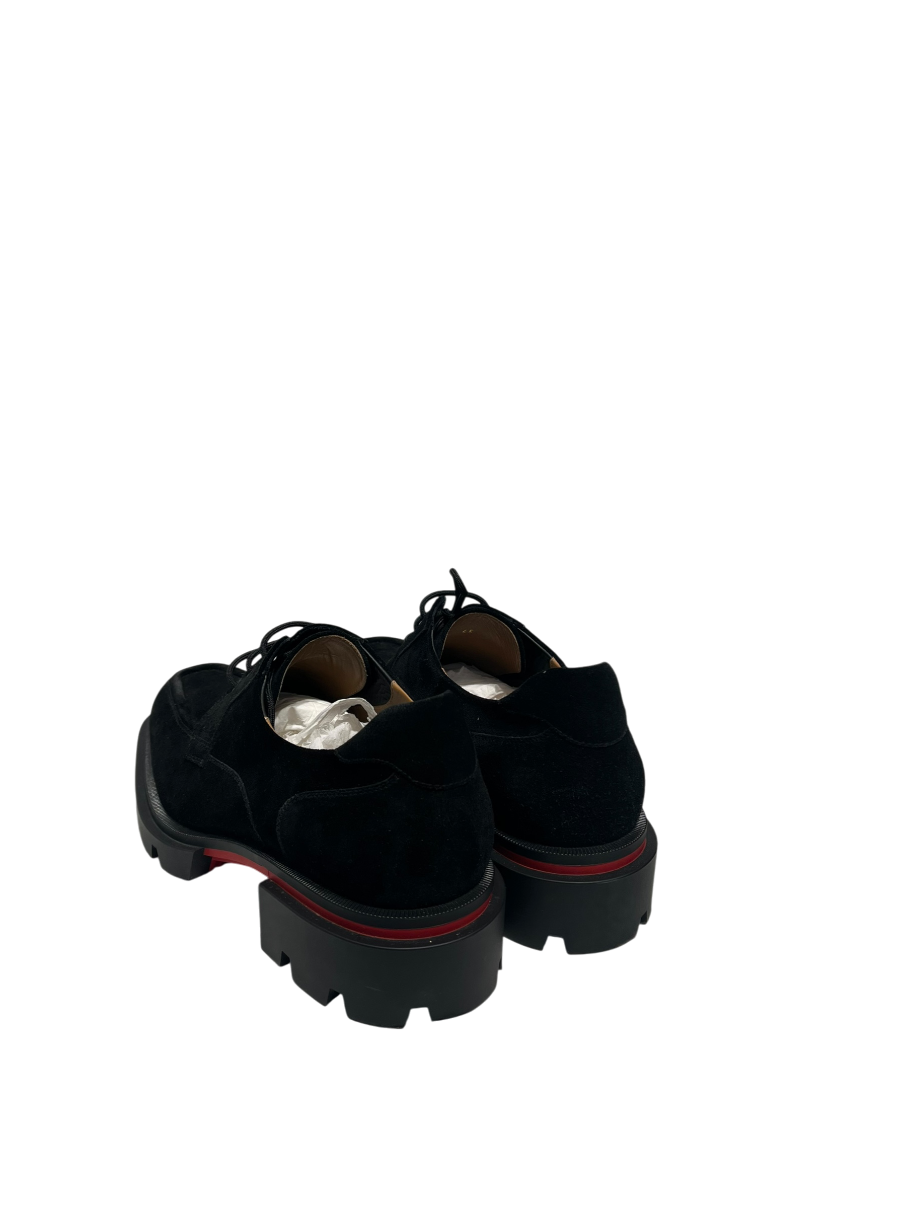 Christian Louboutin/Dress Shoes/EU 45/Suede/BLK/ view 2
