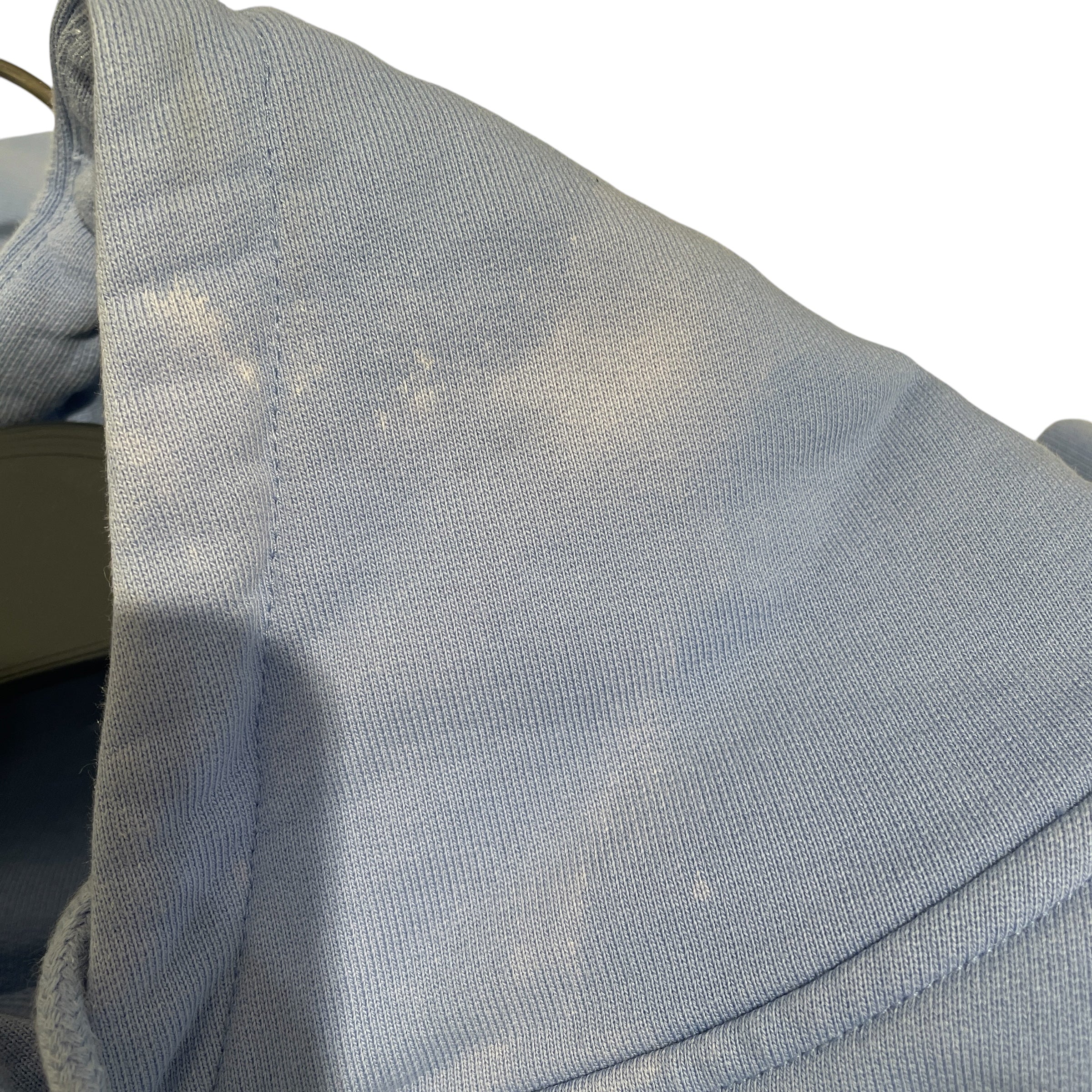 H&M/MUGLER/Hoodie/M/Cotton/BLU/Cropped hoodie in periwinkle view 4