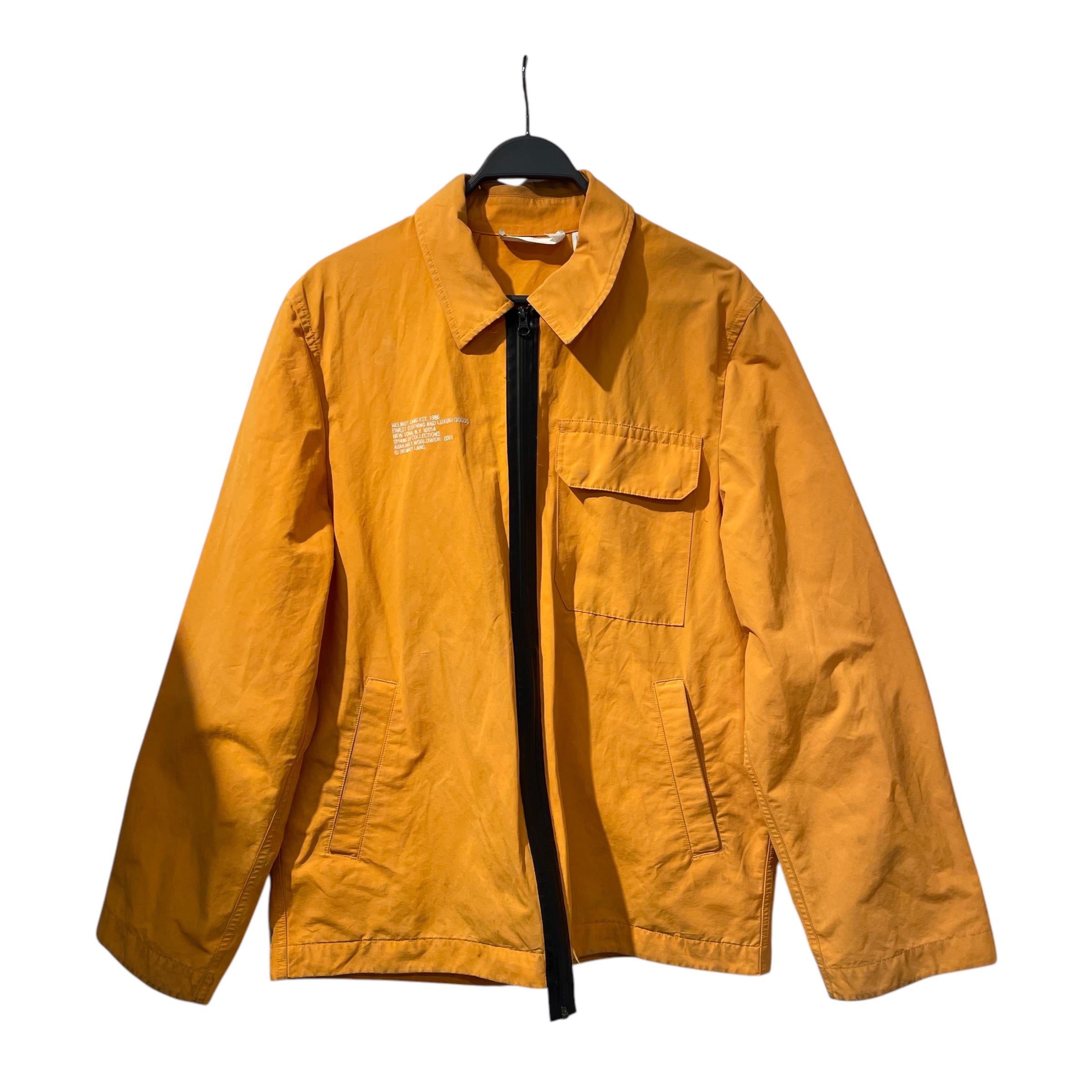Helmut Lang/Windbreaker/M/Cotton/ORN/ view 1