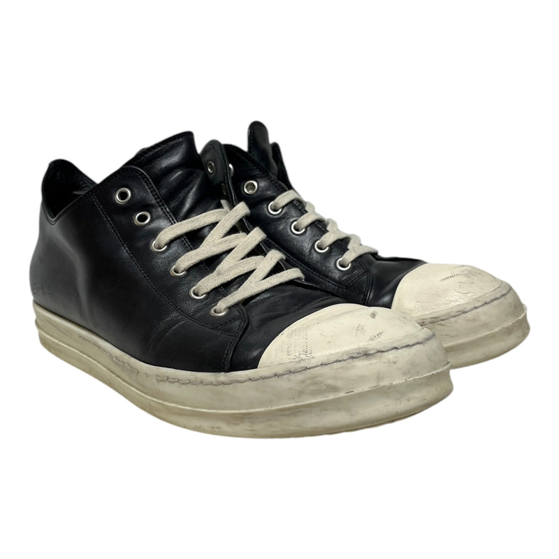 Rick Owens/Low-Sneakers/EU 41/Leather/BLK/RAMONES MAINLINE