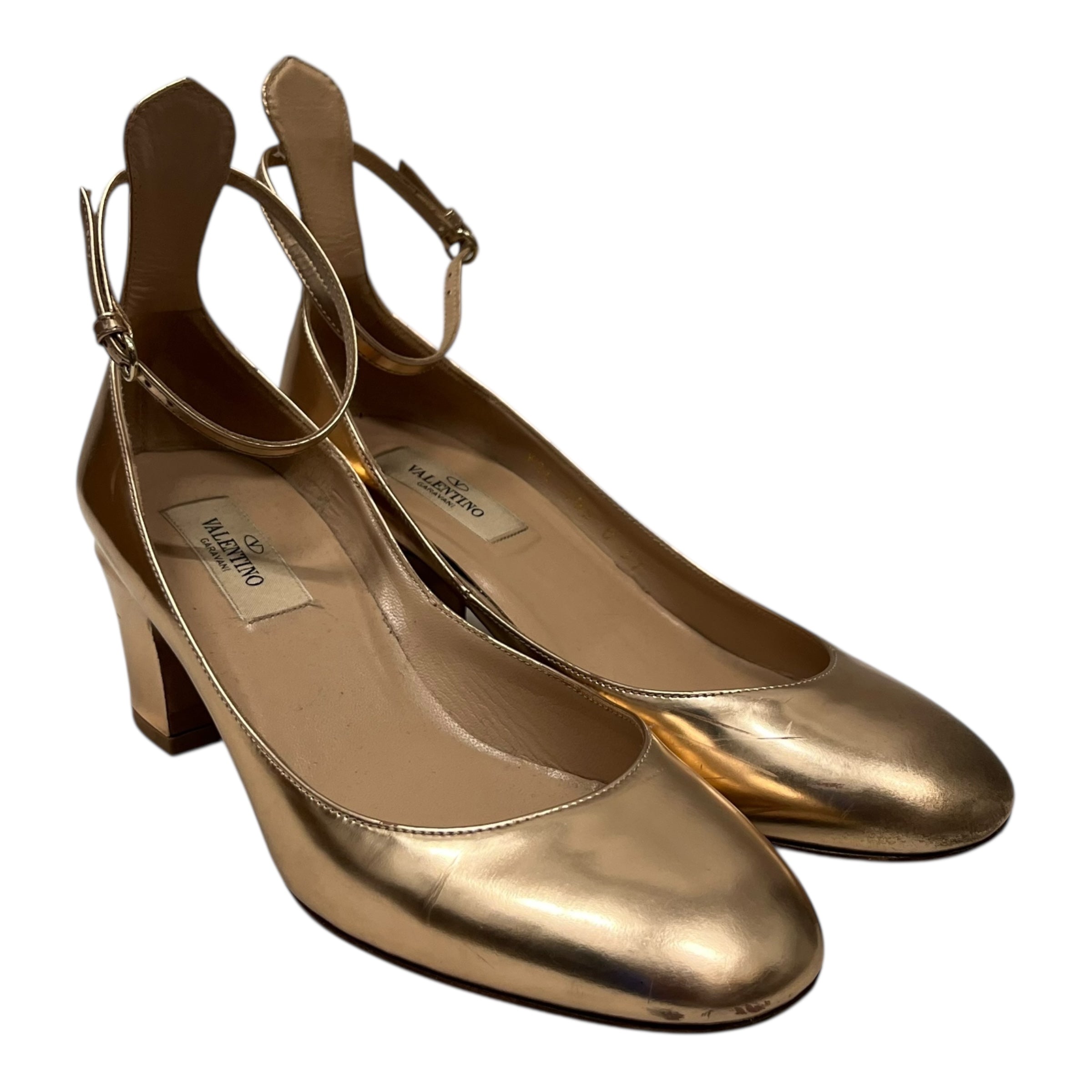 MARIO VALENTINO/Heels/US 5/Leather/BEG/ view 1