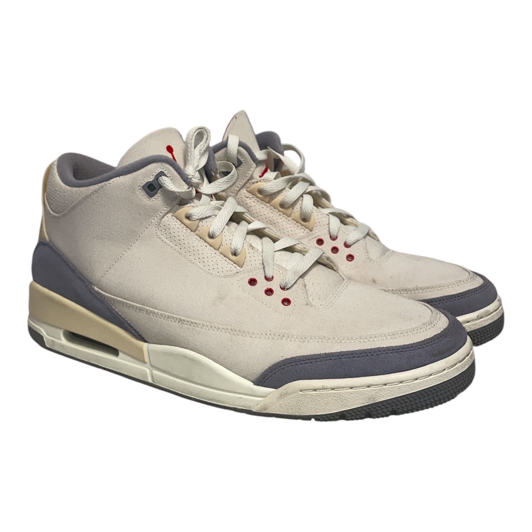 NIKE/Low-Sneakers/US 13/Cotton/CRM/Muslin Jordan 3 view 1