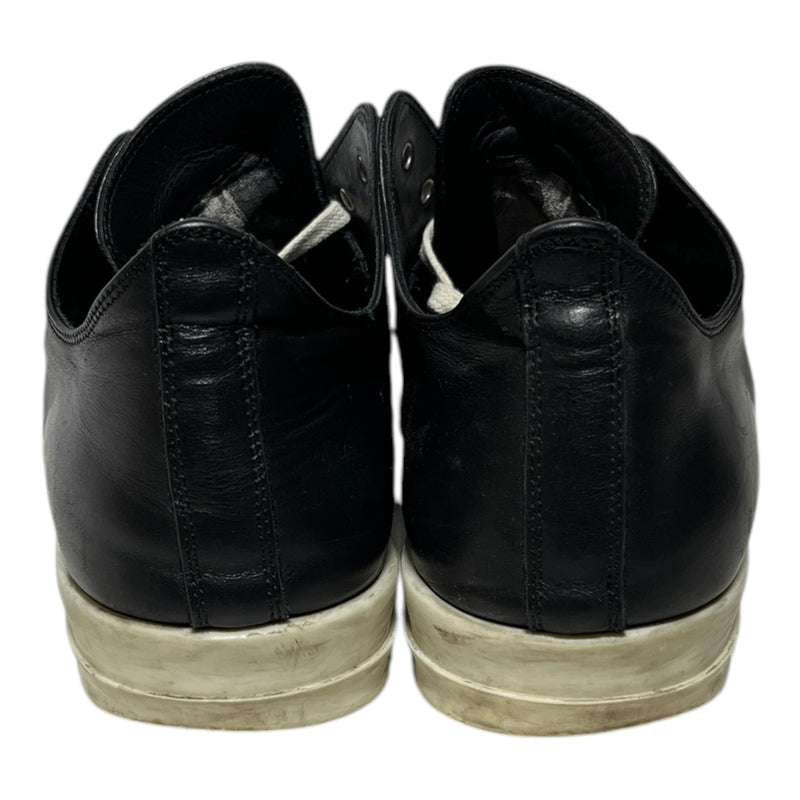 Rick Owens/Low-Sneakers/EU 41/Leather/BLK/RAMONES MAINLINE