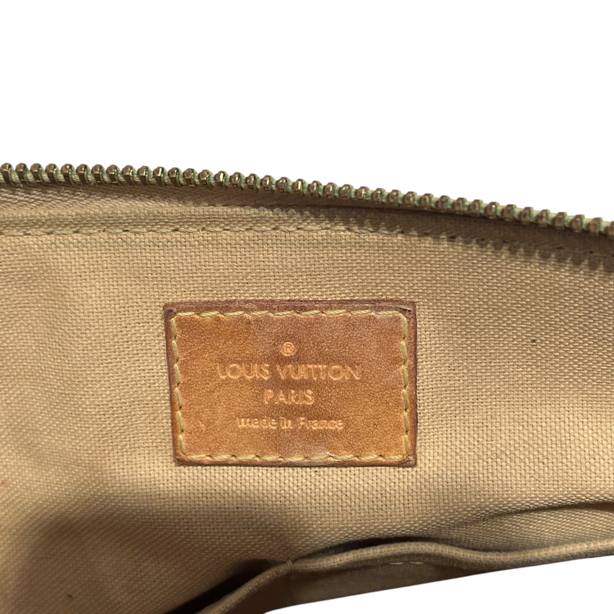 LOUIS VUITTON/Cross Body Bag/Gingham Check/Leather/CRM/azur siracusa pm view 5