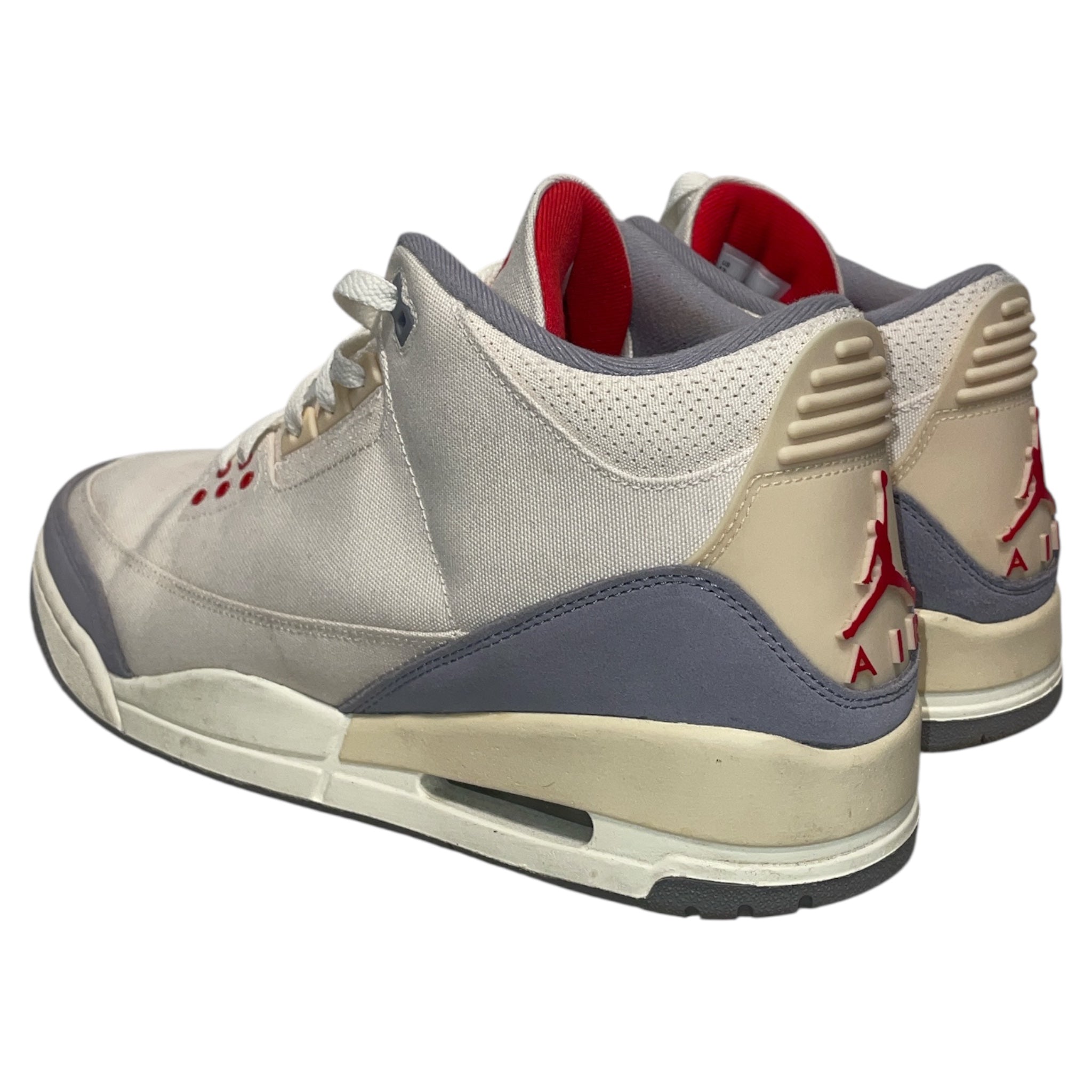 NIKE/Low-Sneakers/US 13/Cotton/CRM/Muslin Jordan 3 view 2