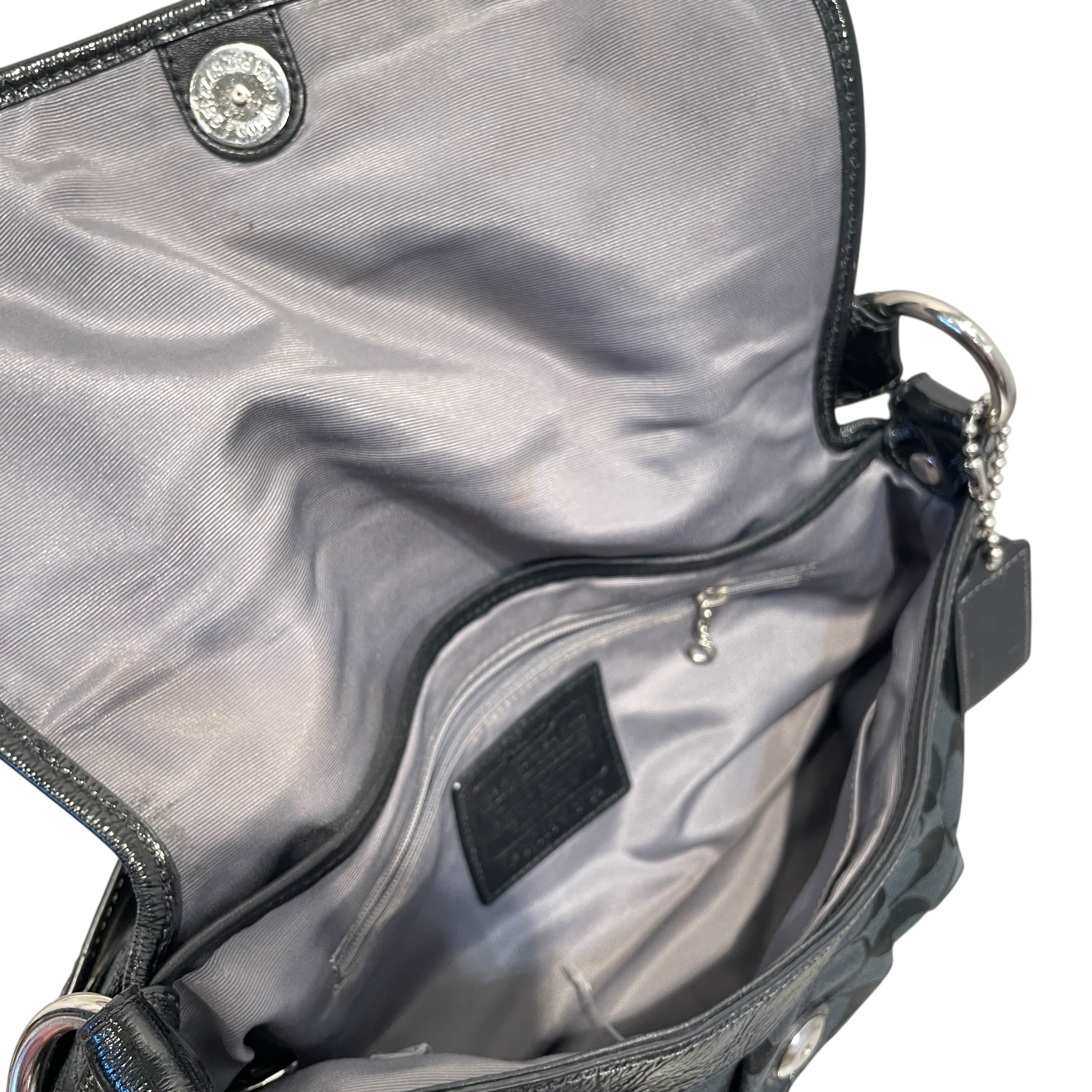 COACH/Bag/Monogram/Leather/BLK/Boho SHoulder bag view 5