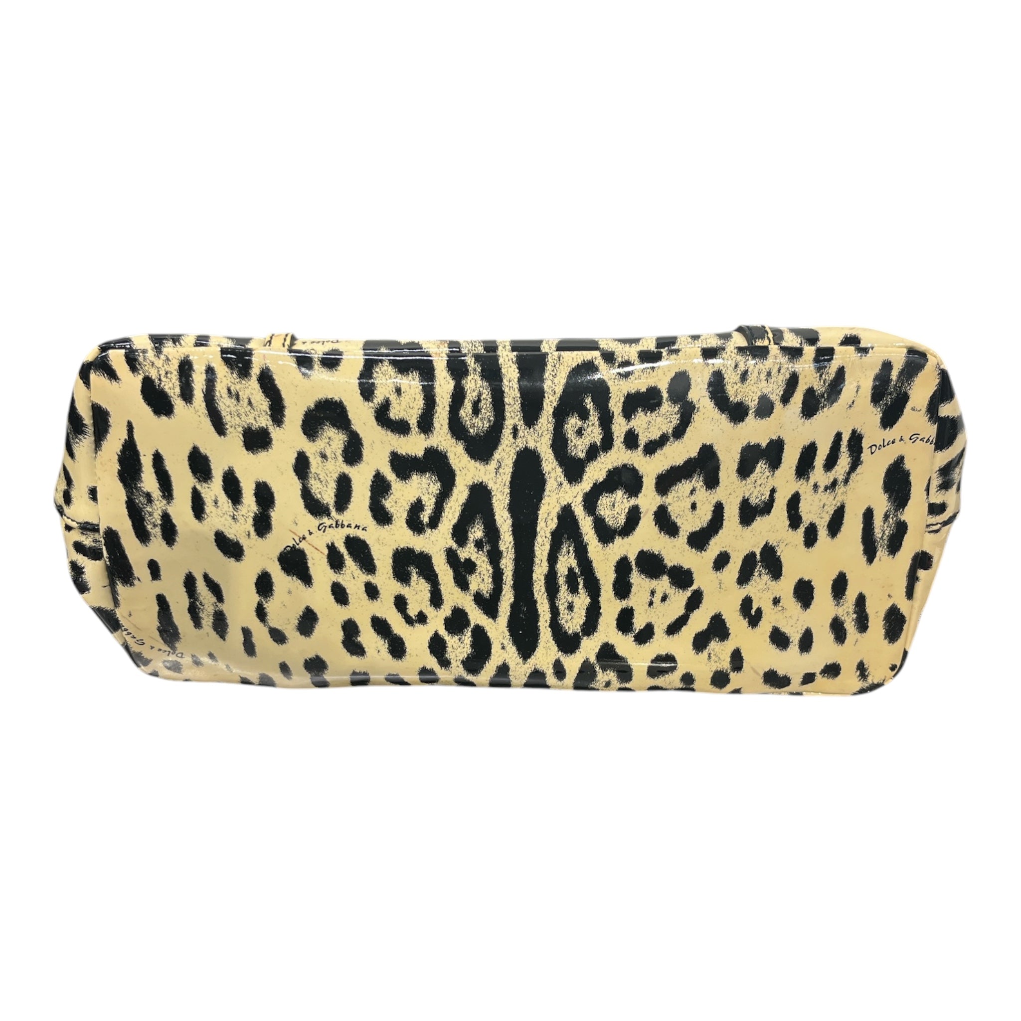 DOLCE&GABBANA/Tote Bag/Leopard/Leather/MLT/PATENT LEATHER TOTE view 3