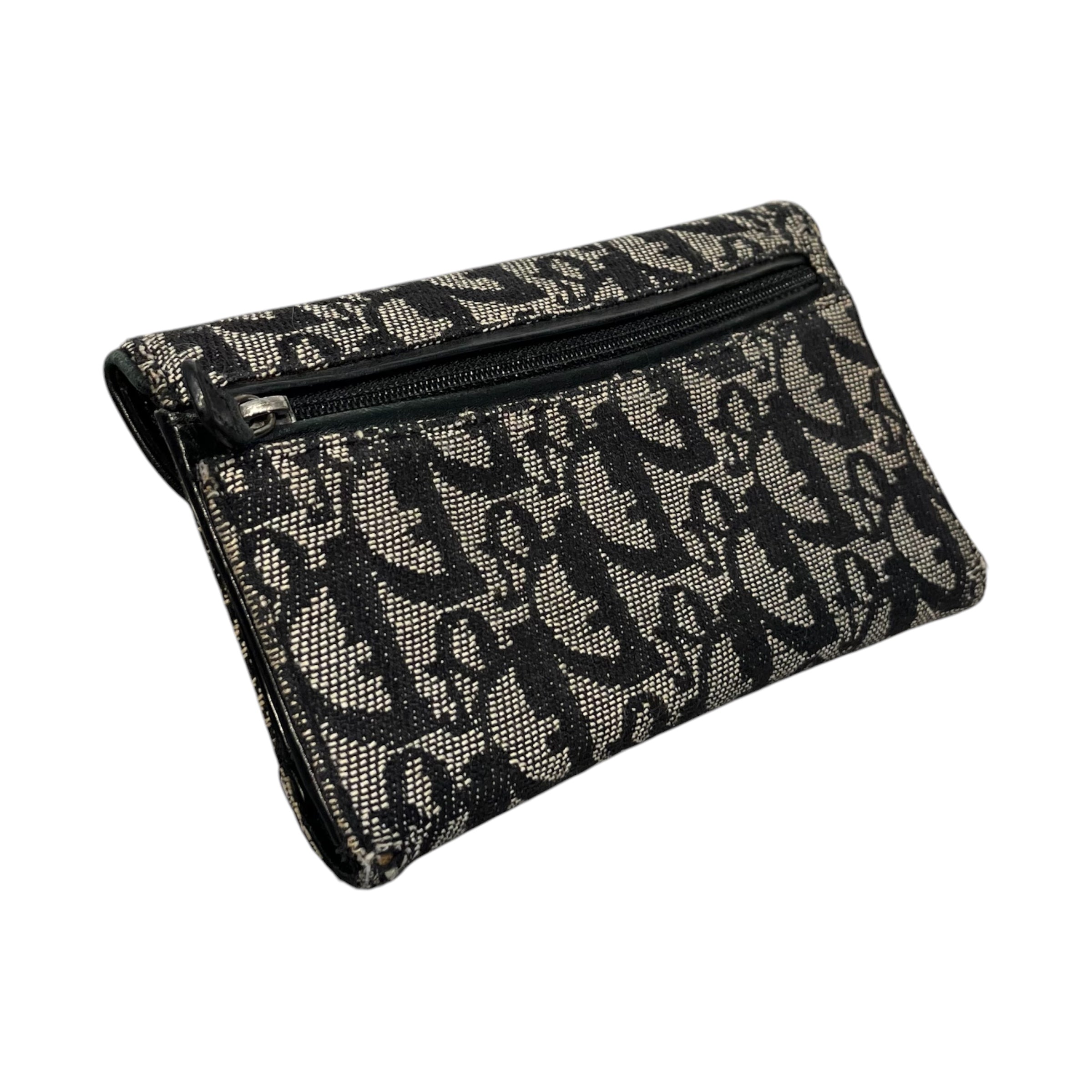 Christian Dior/Long Wallet/MLT/TROTTER SADDLE FLAP WALLET view 2